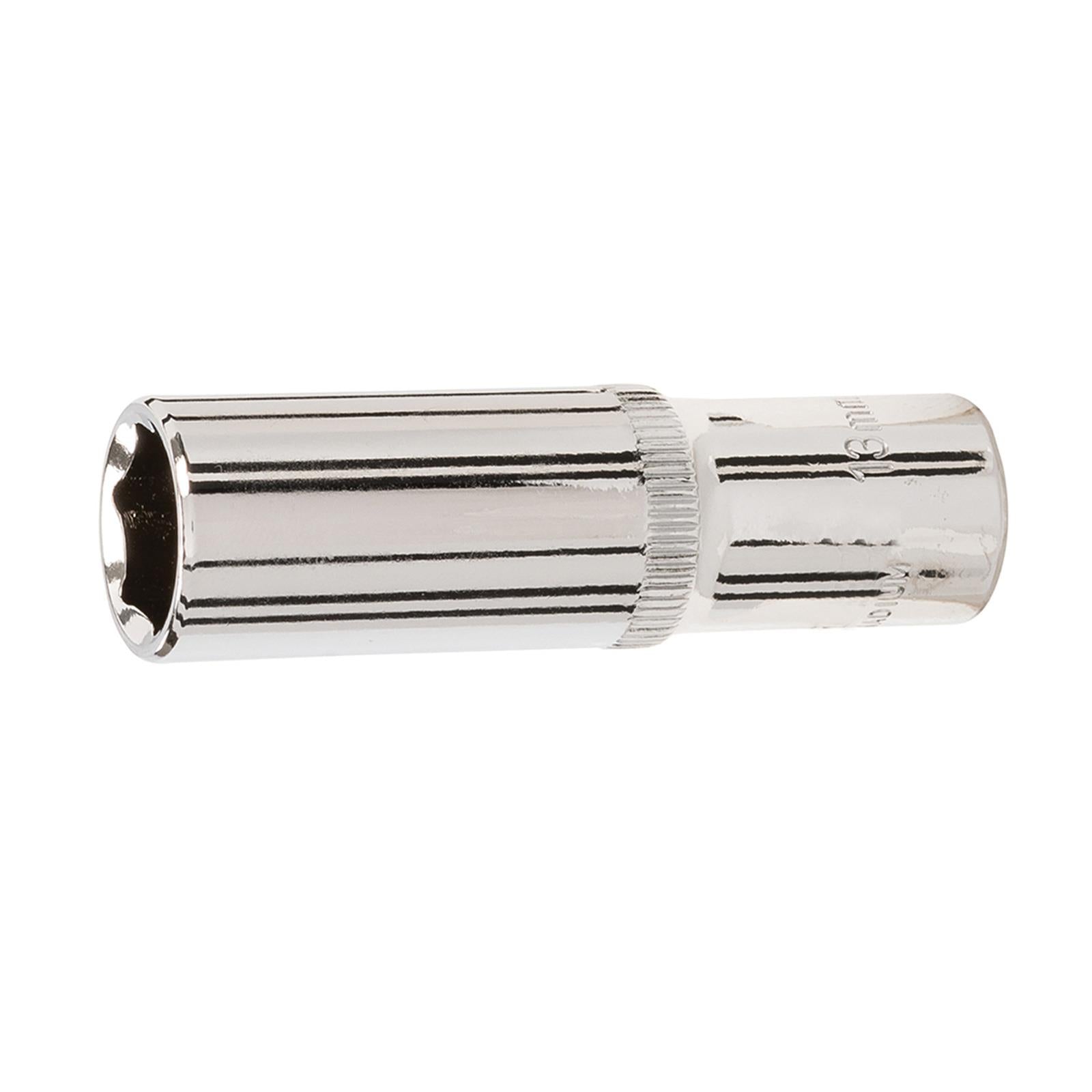 Deep Socket 3/8" Drive 6pt Metric 6 Point Hex Corrosion Resistant Socket 13mm