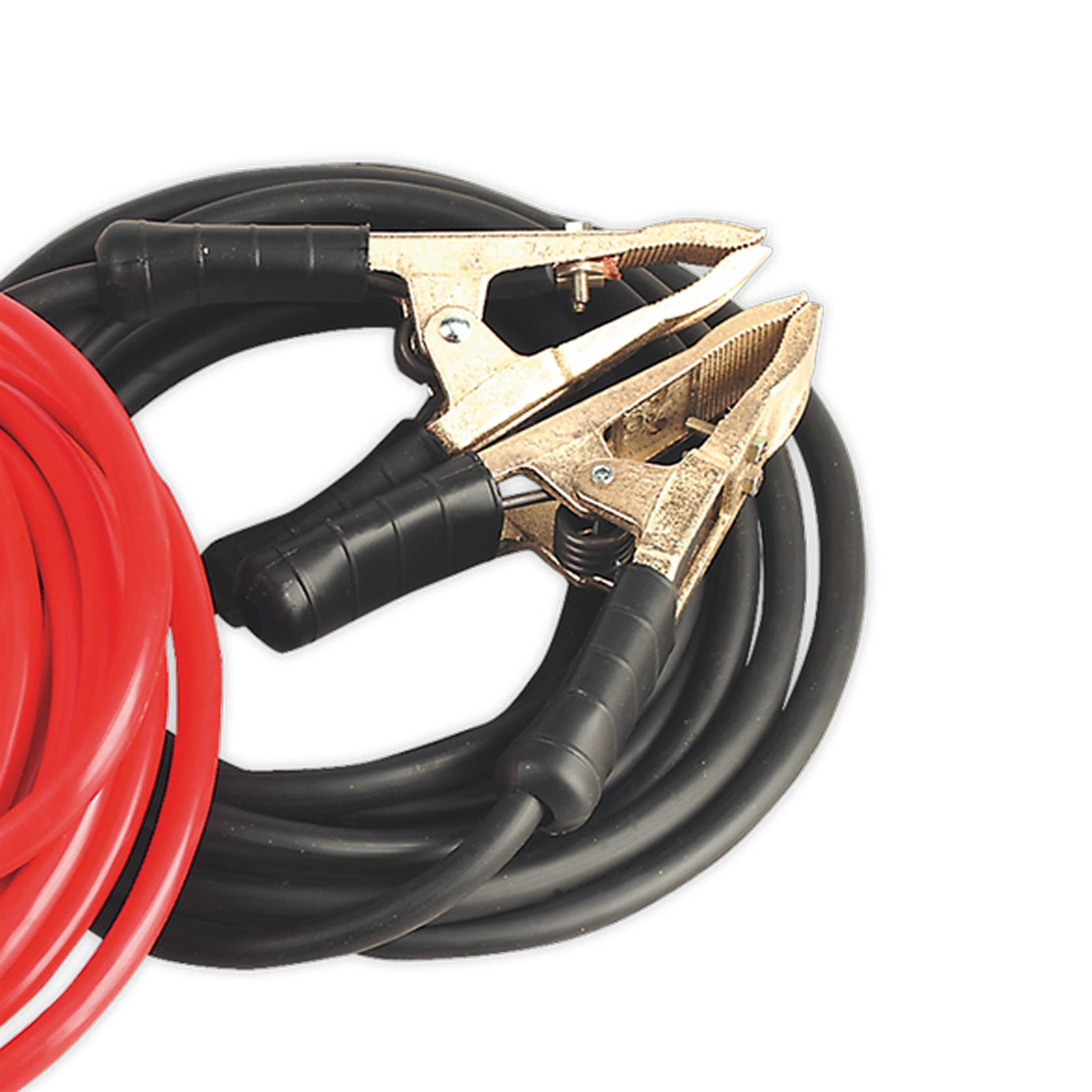 Sealey Booster Cables Extra H-Duty Clamps 50mmx6.5m Copper 900A