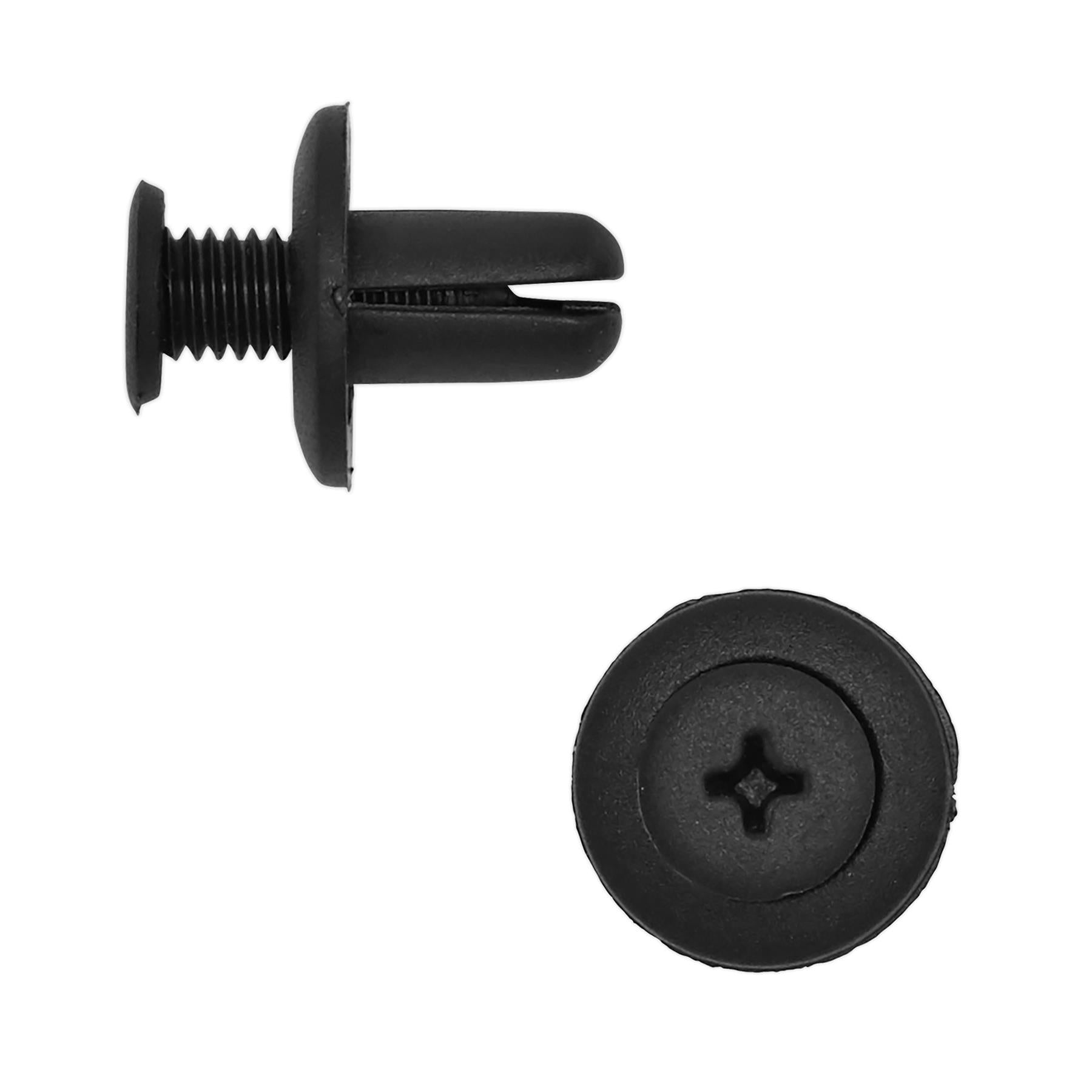 Sealey Screw Rivet, Ø18mm x 24mm, Ford, Hyundai, Kia, Mazda - Pack of 20