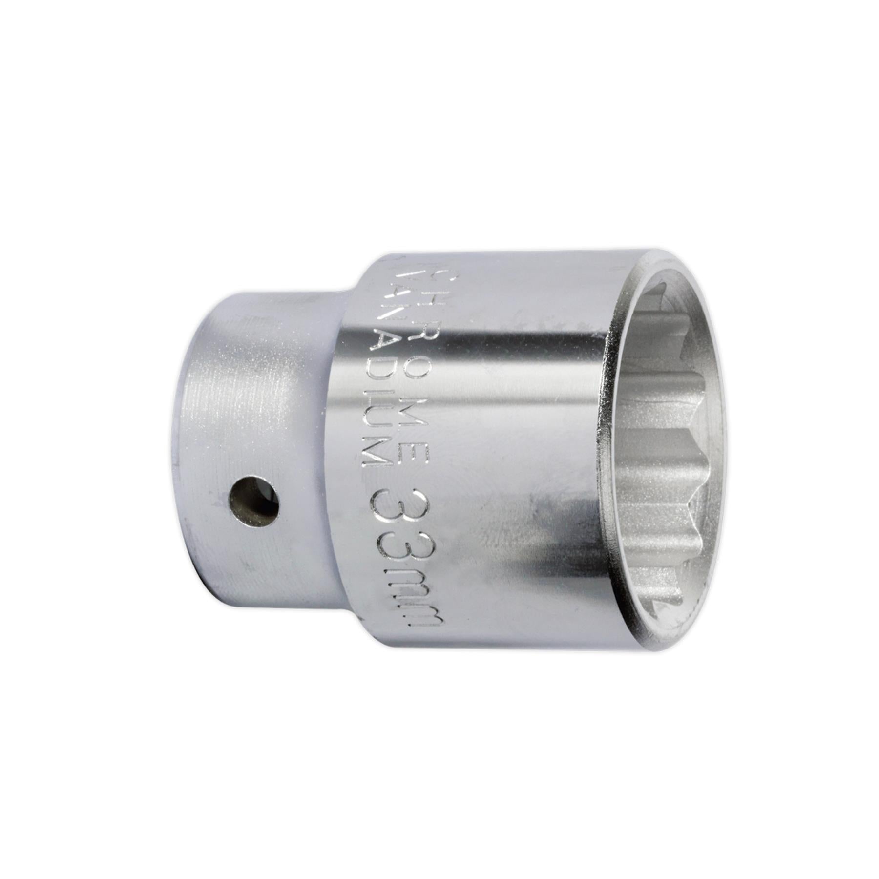 Sealey WallDrive Socket 33mm 3/4"Sq Drive