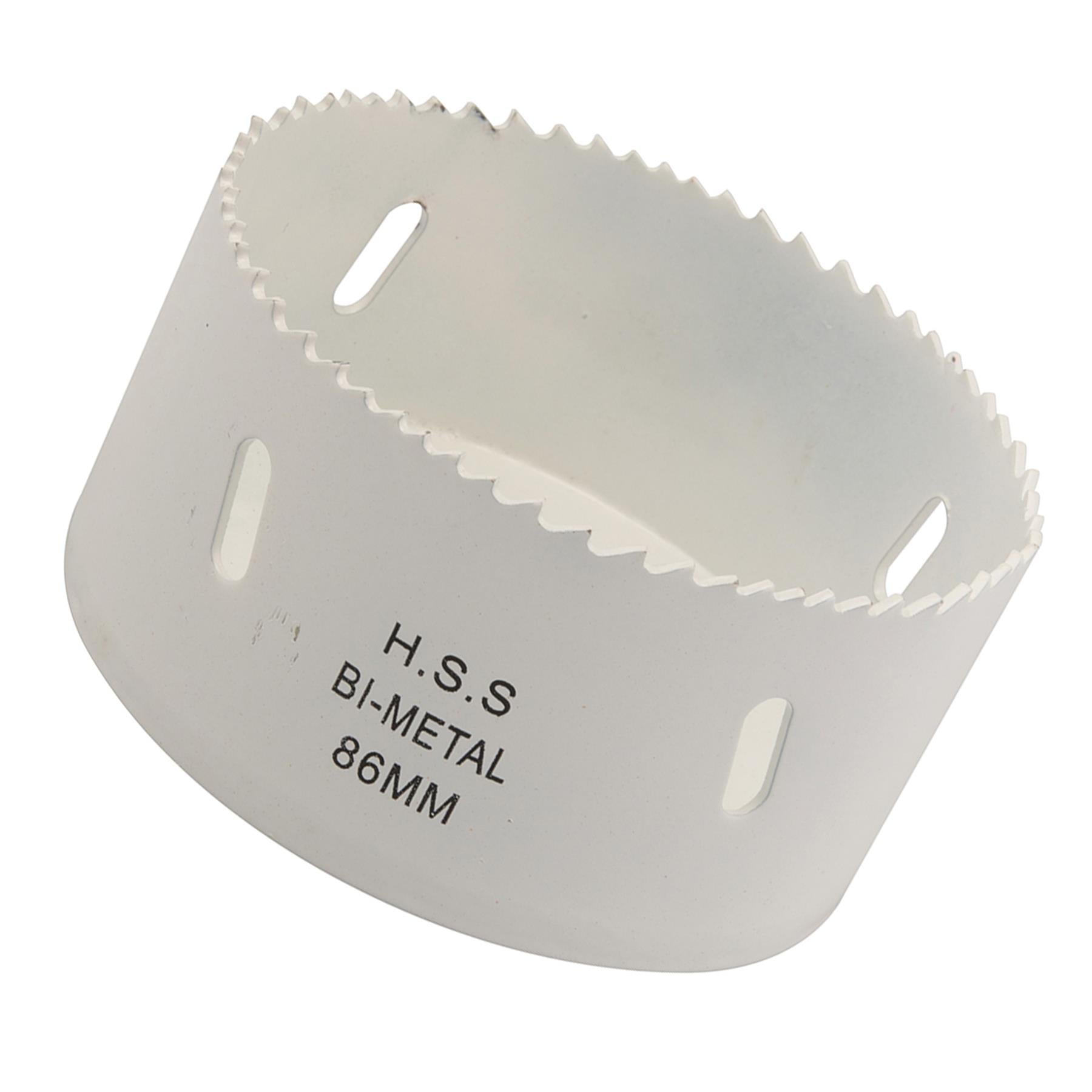 Heavy Duty Bi-Metal Holesaw 86mm Variable Pitch Steel Wood Metal Pvc Fast Clean