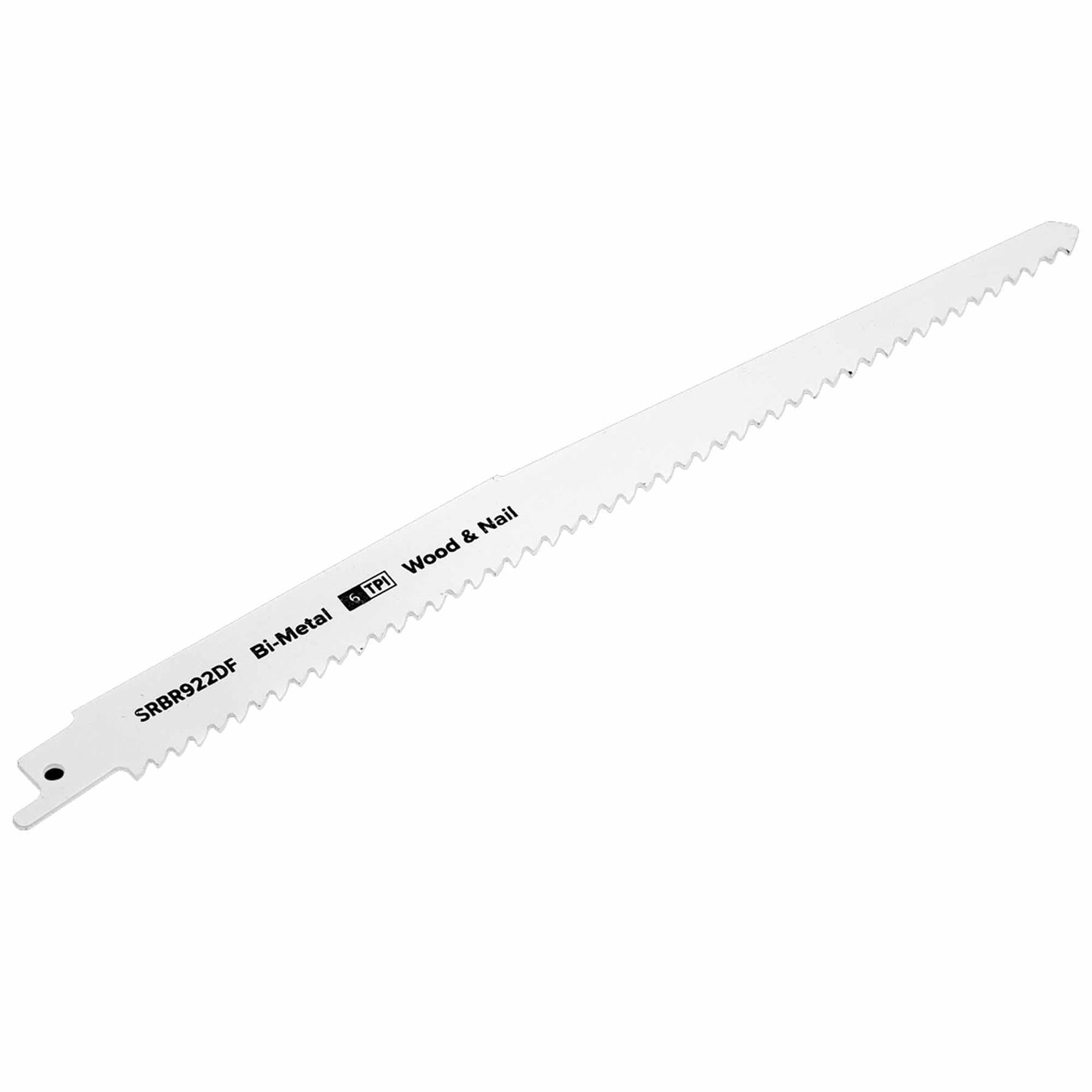 Sealey Reciprocating Saw Blade Wood & Nail 230mm 6tpi - Pack of 5