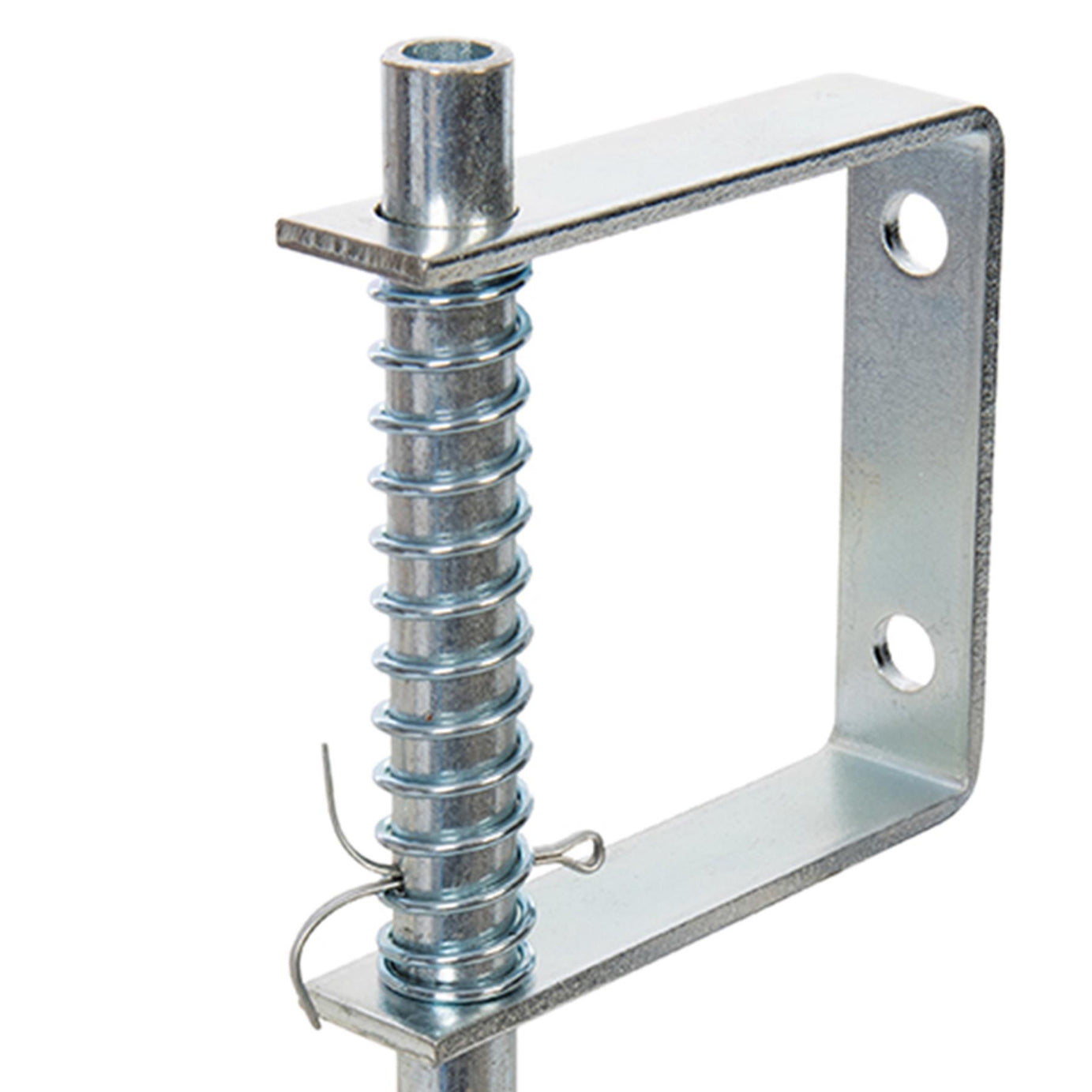 Spring Loaded Gate Jockey Wheel Swivel Castor 100mm (4") Diameter for up to 57kg