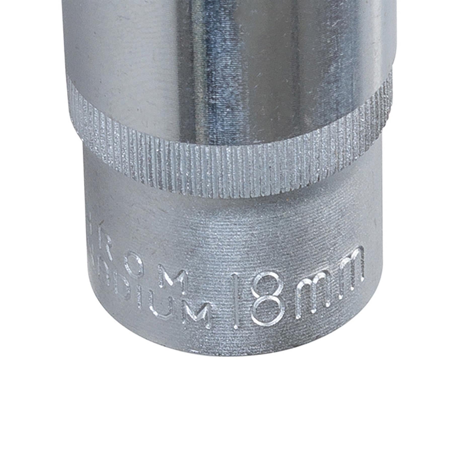 King Dick Socket 1/2" Sd 12pt Metric 18mm