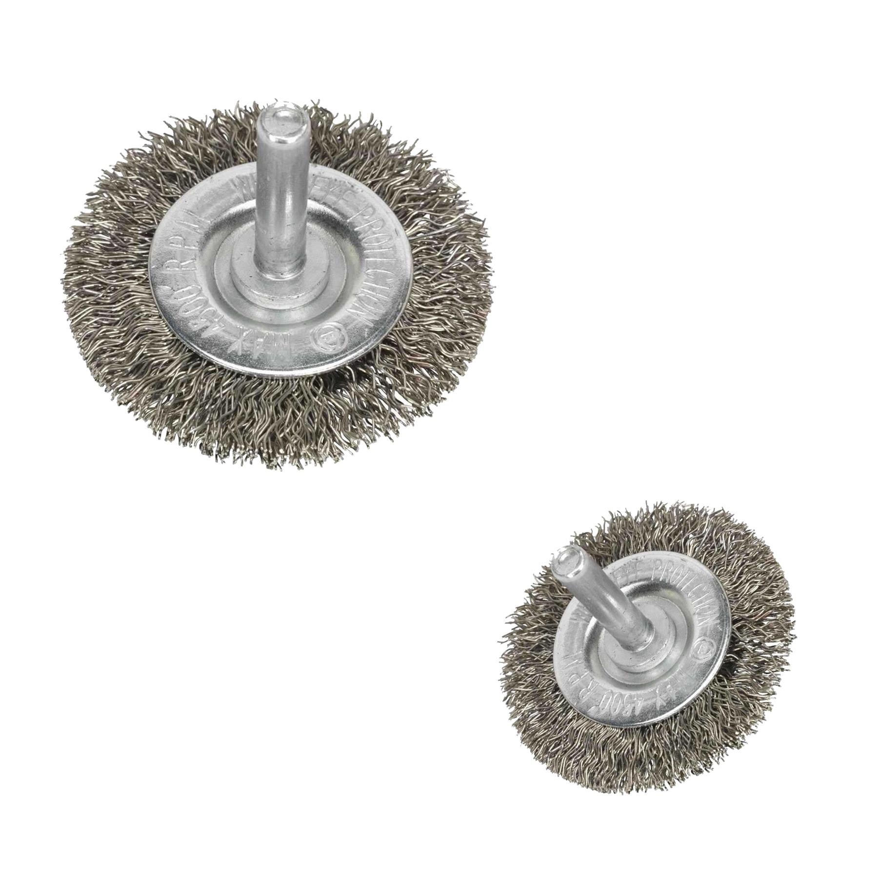 Sealey Flat Wire Brush Stainless Steel 50mm with 6mm Shaft