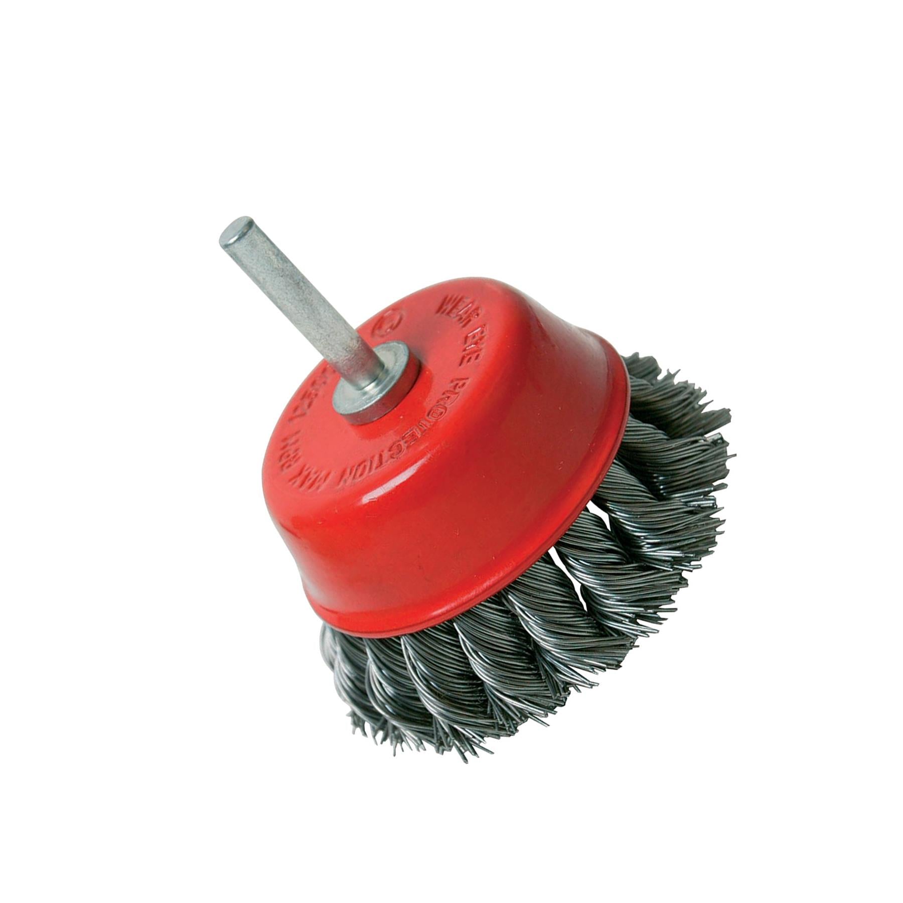 Rotary Steel Twisht Knot Wire Cup Brush 75mm Grinding Wire Cups Brand New