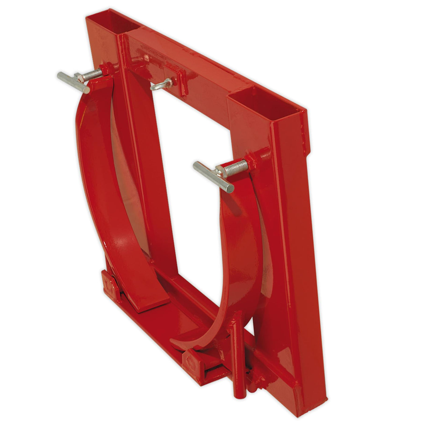 Sealey Forklift Drum Clamp Single 205L Heavy-duty steel construction.