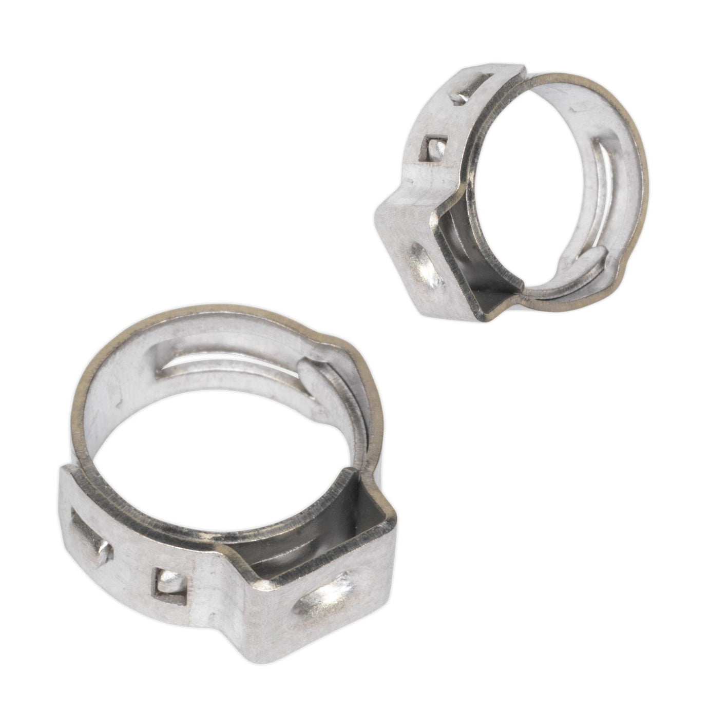Sealey O-Clip Single Ear Ø8.5-10mm  Stainless Steel Pack of 25