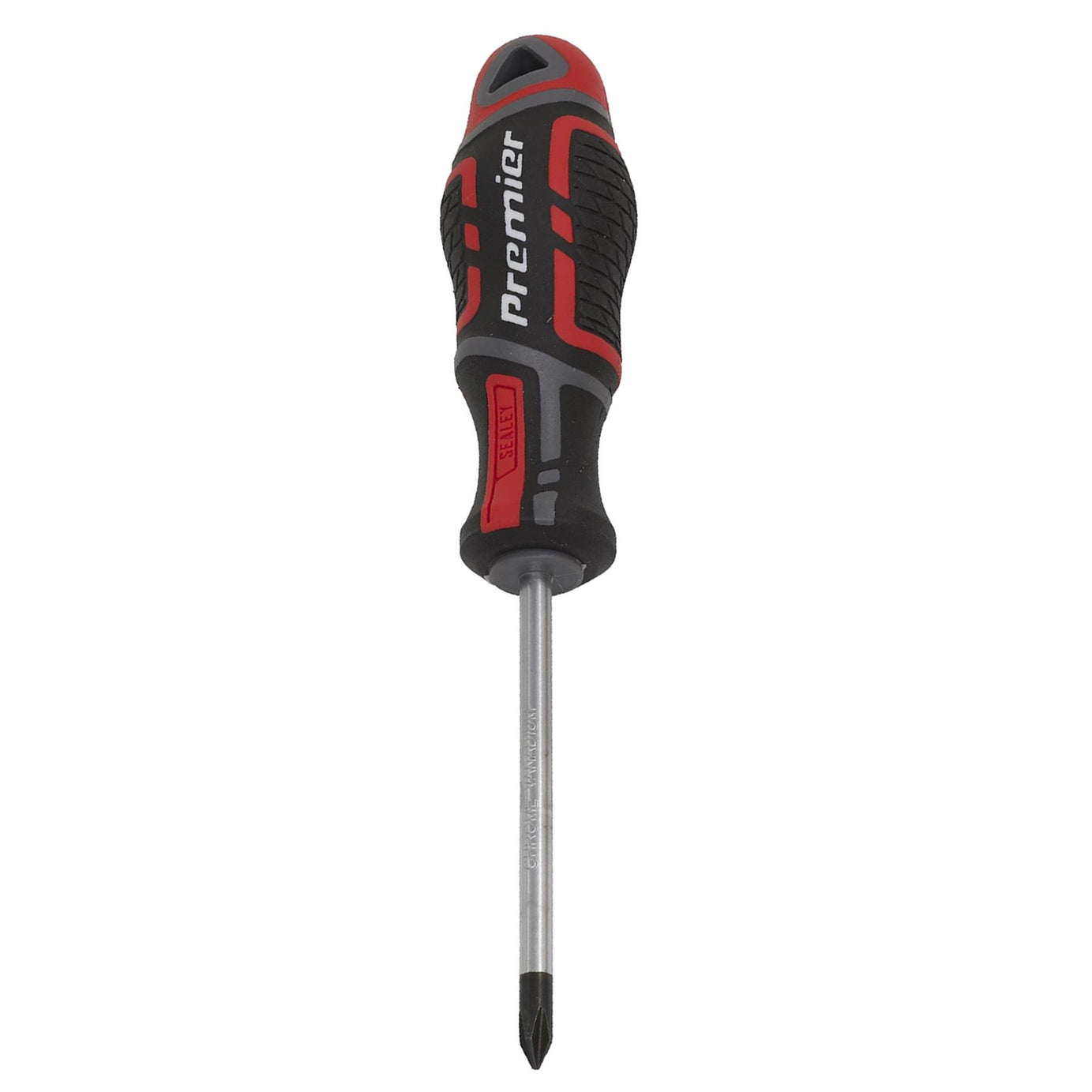 Sealey Screwdriver Phillips #1 x 75mm Plus Soft Grip Handle Magnetic GripMAX