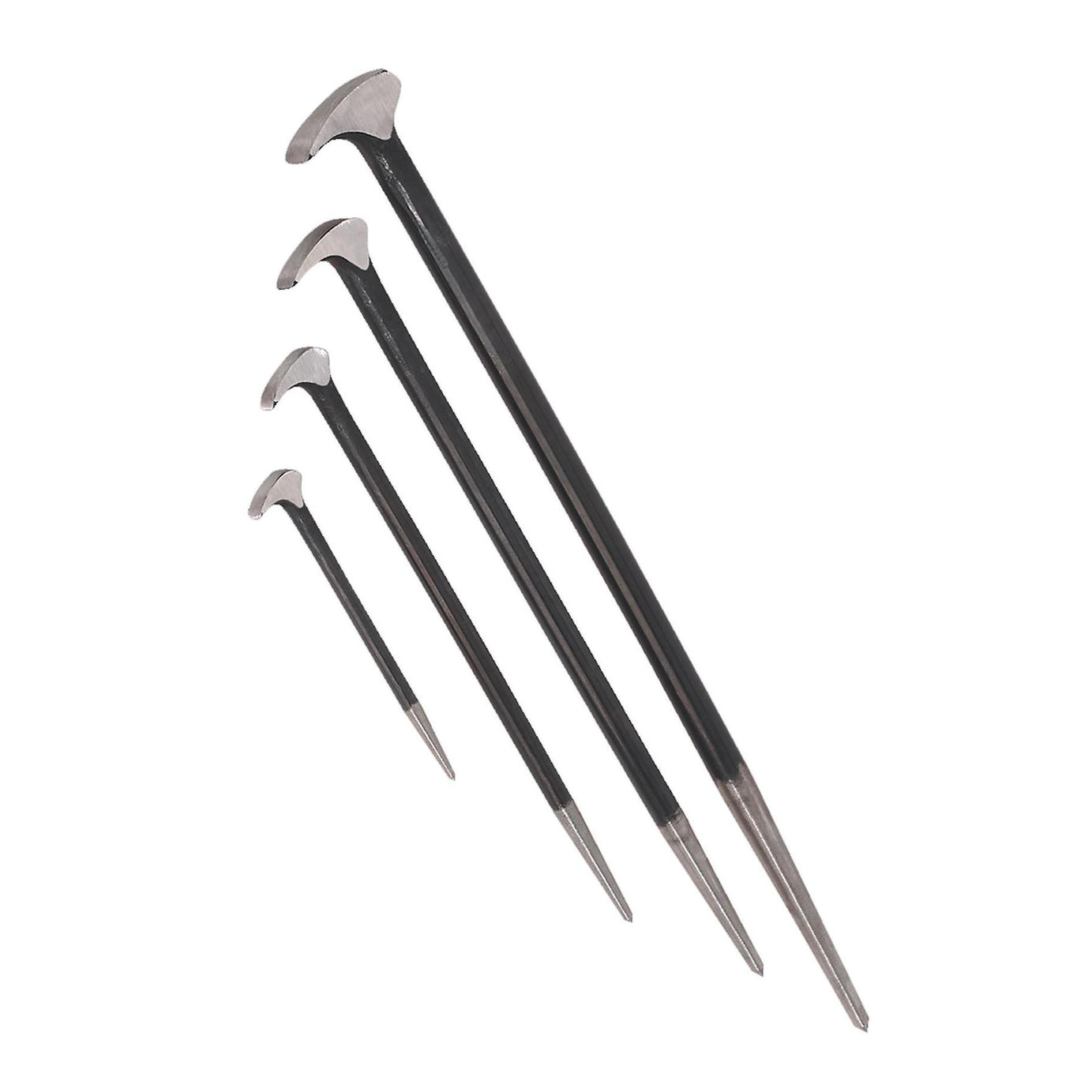 Sealey Heel Bar Set 4pc 150, 300, 410, 510mm