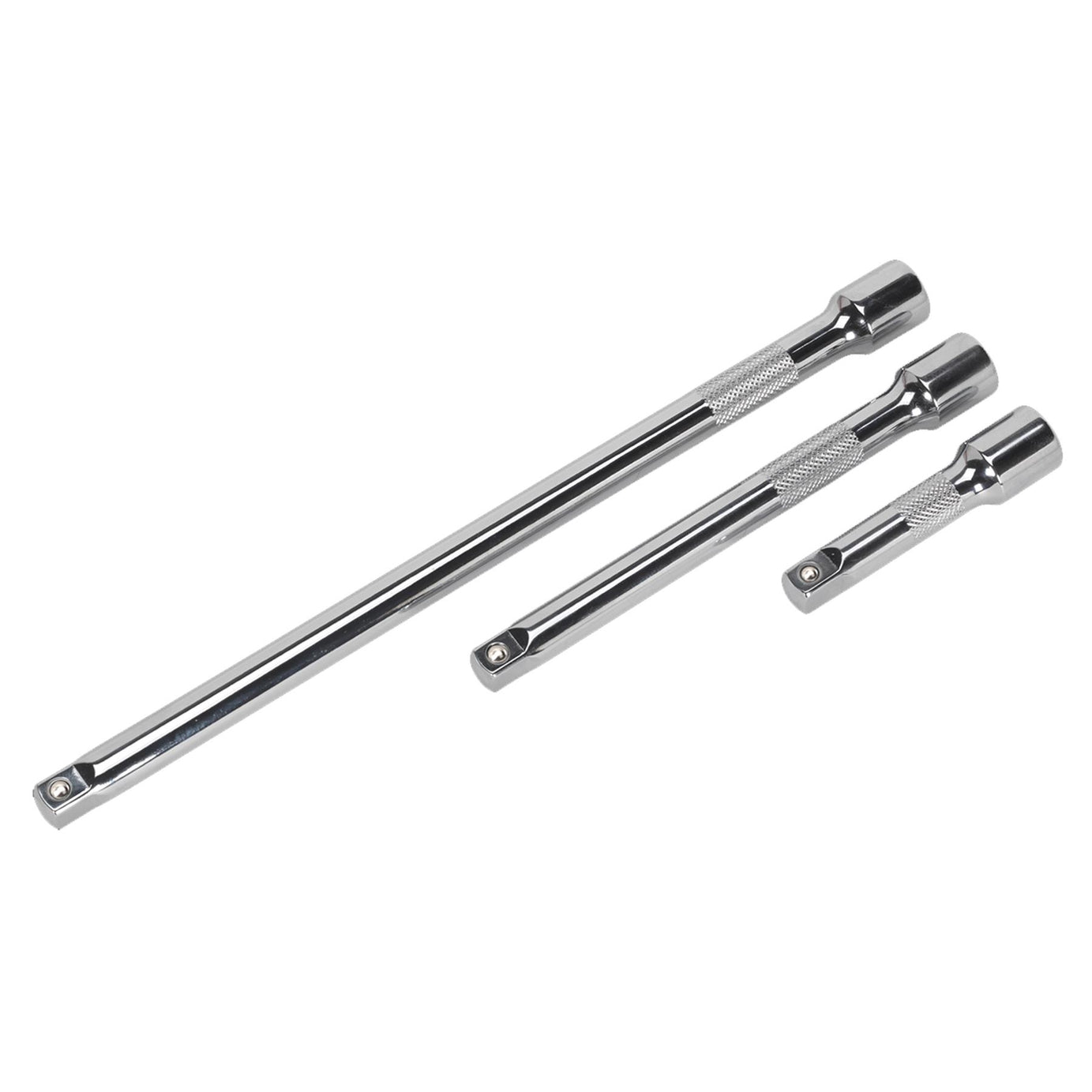 Sealey Extension Bar Set 3pc 3/8"Sq Drive Premier Hand Tools