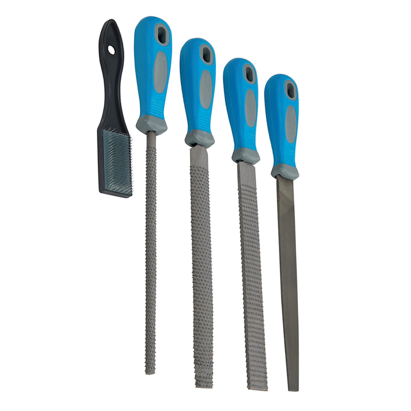 Metal File & Rasp Set 9Pce Mechanical Engineering Tools Coarse & Fine Shaping 8"