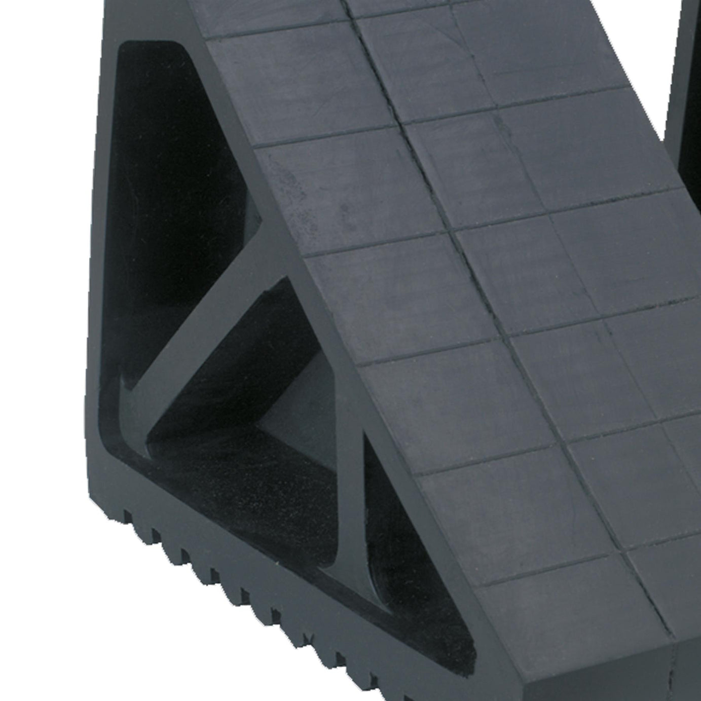 Rubber Wheel Chocks 3.3kg - Pair Two rubber wheel chocks Sealey