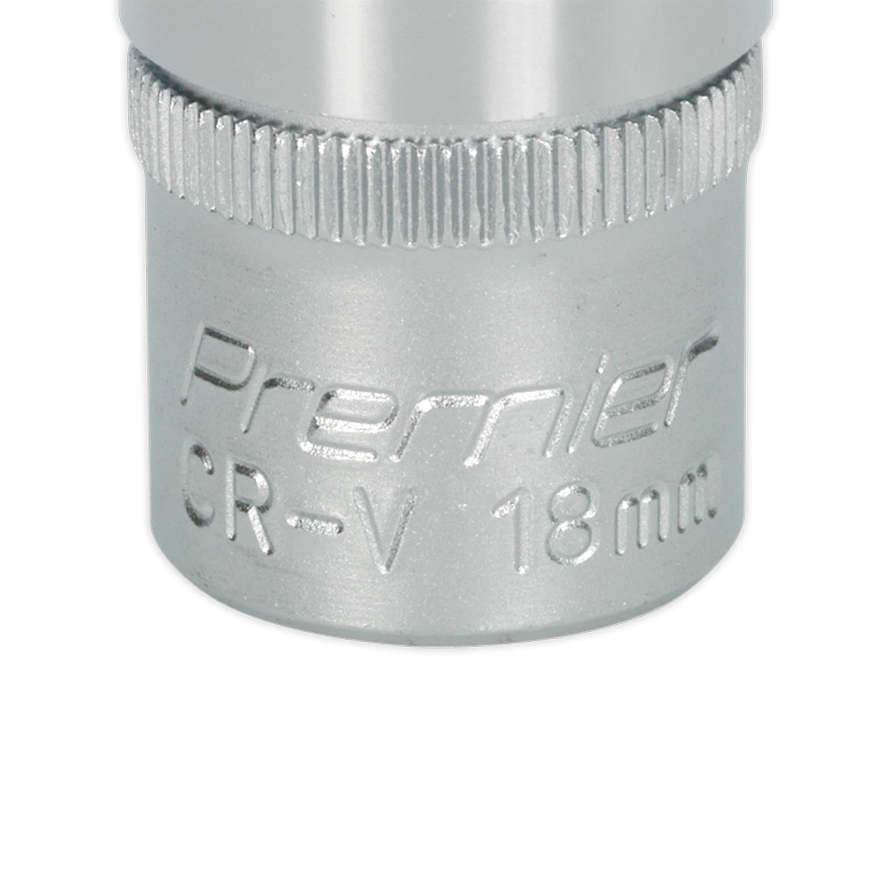 Sealey WallDrive Socket 18mm 1/2"Sq Drive