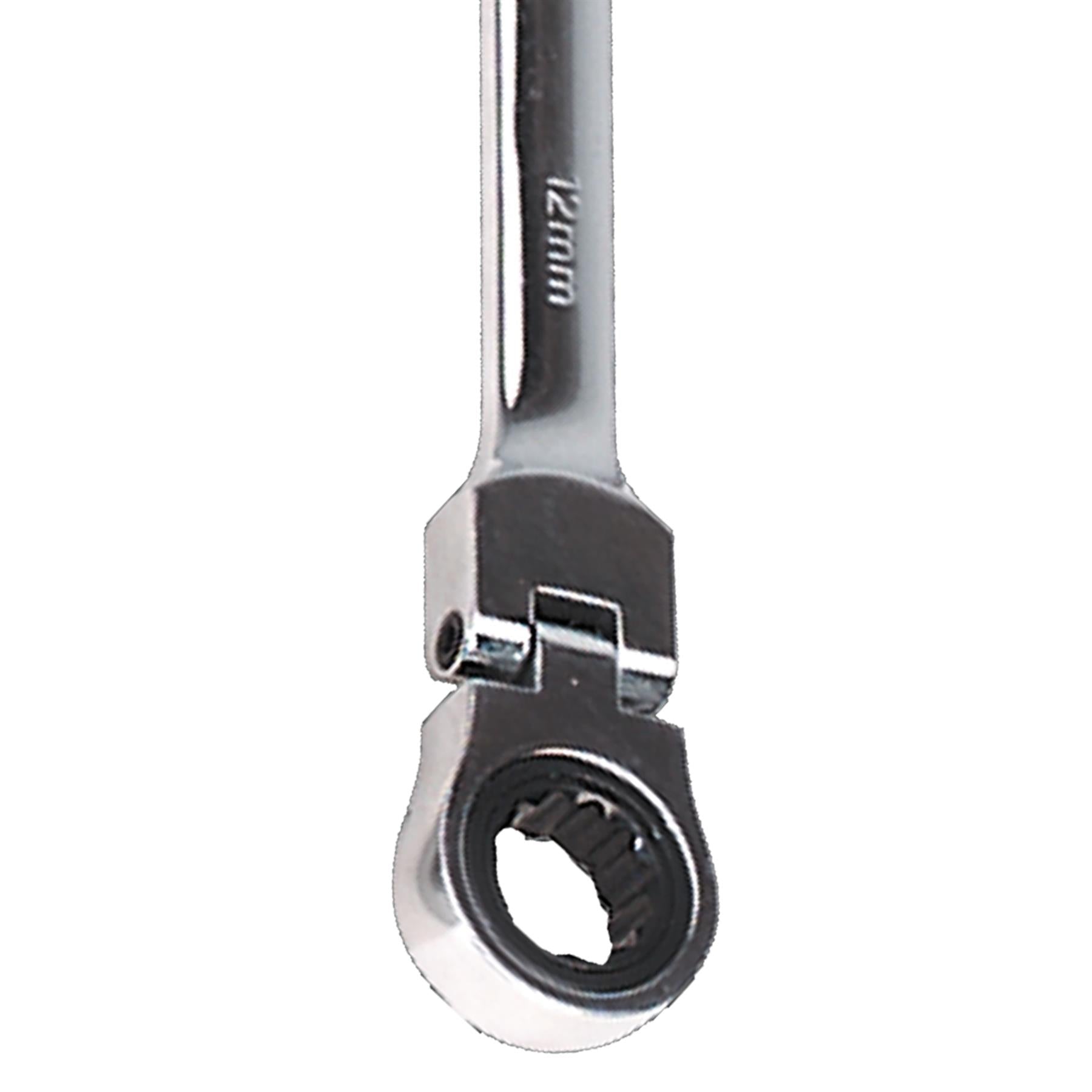 Sealey Flexi-Head Ratchet Combination Spanner 12mm