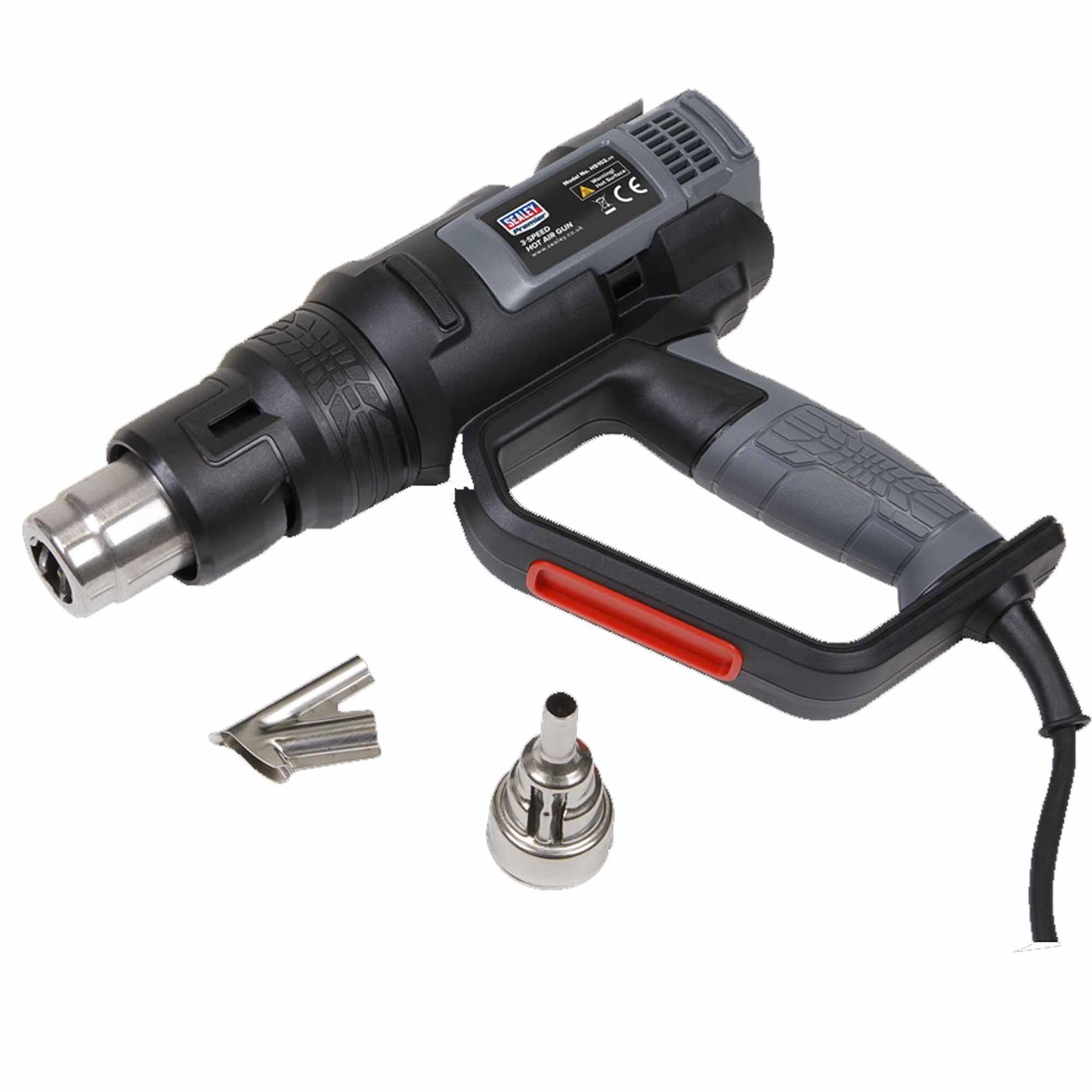 Sealey Plastic Welding Kit Including HS102 Hot Air Gun