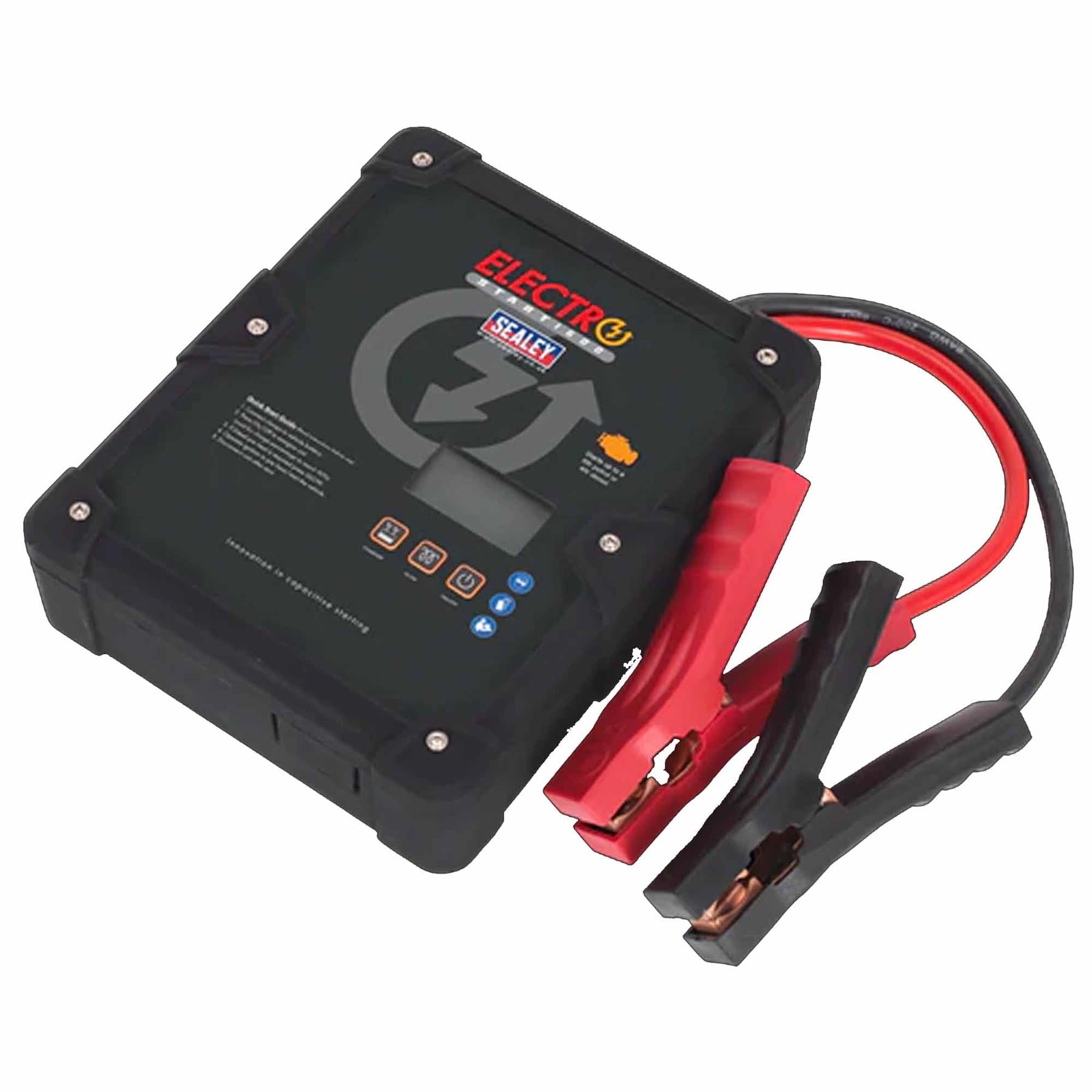 Sealey ElectroStart Batteryless Power Start 1600A 12V Simple And Safe
