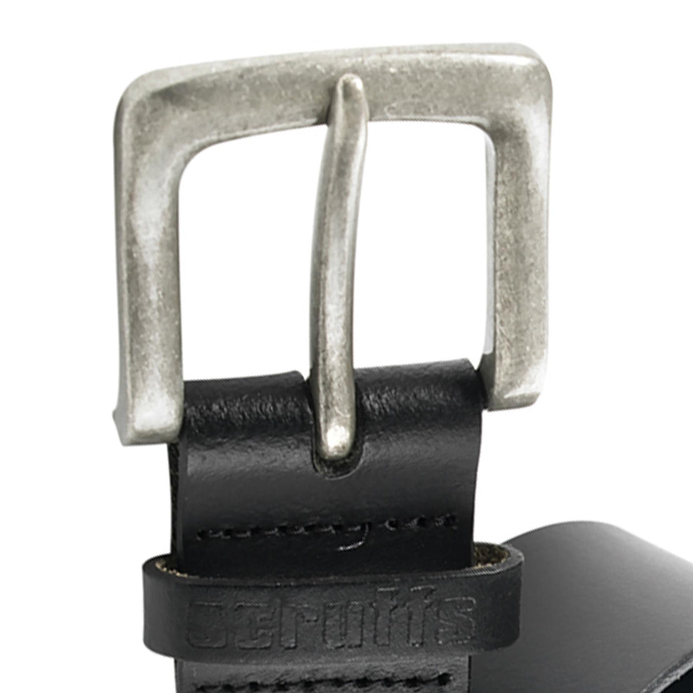 SCRUFFS Trade Adjustable Leather Work Belt Black Size L (34-38")