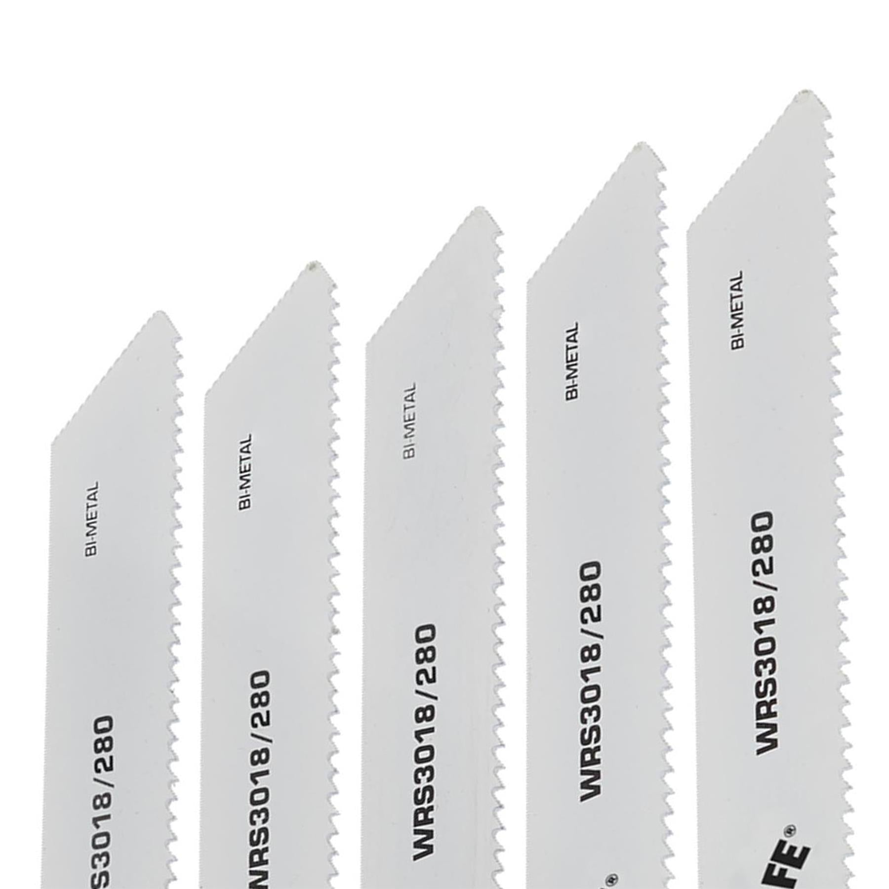 Reciprocating Saw Blade 280mm 10tpi - Pack of 5 Sealey