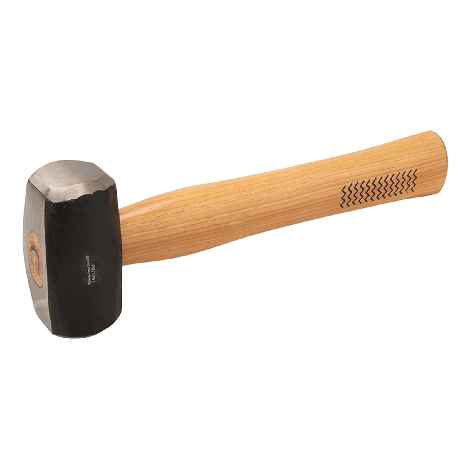 Hickory Lump Hammer 2.5Lb (1.13Kg) Steel Head Heavy Duty Demoliton Building