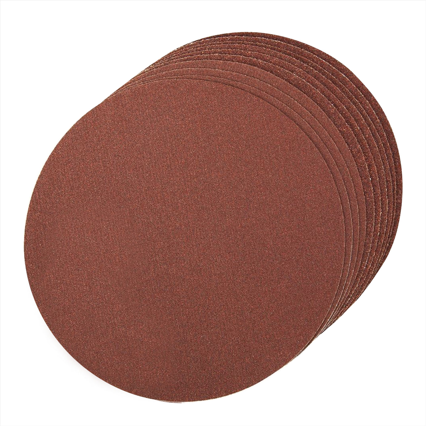 40Pk Self-Adhesive Sanding Discs 150mm Mix Grit 60 80 120 240 Aluminium Oxide