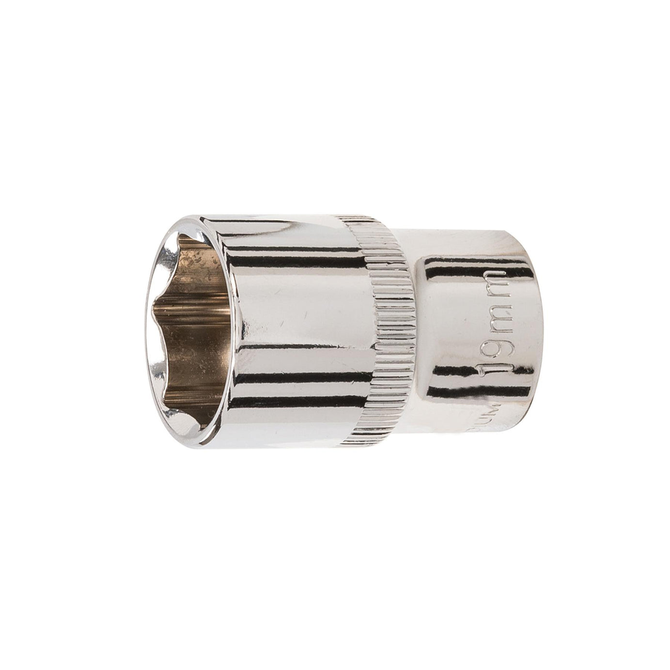 Socket 1/2" Drive Metric Hex Square 19mm Individual Hex Polished Crv Quality