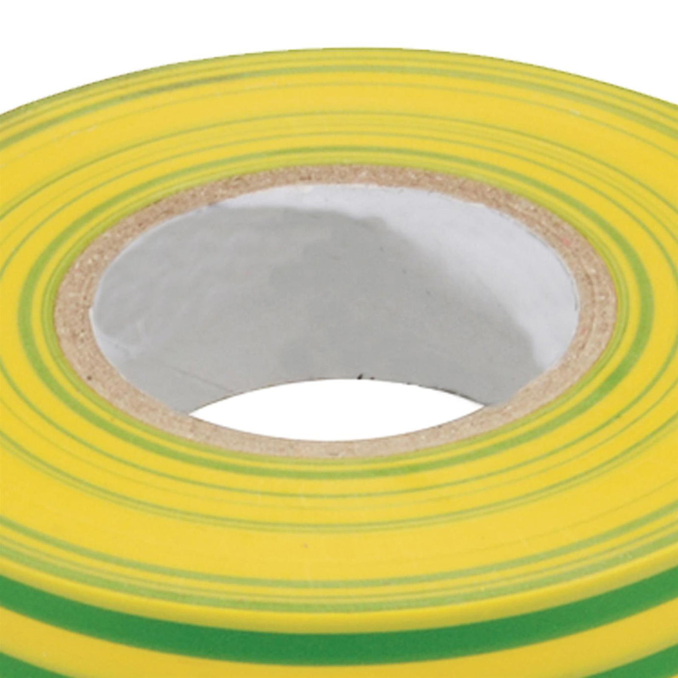 Electrical Pvc Insulation Insulating Tape 22m Flame Retardant Rolls Yellow/Green 5 Rolls