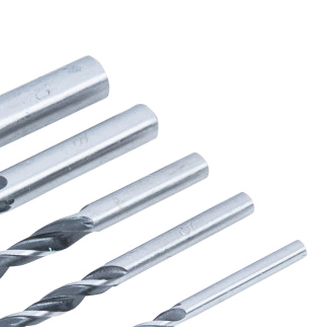 BlueSpot Stanley Wood Drill Bit 5pc Set 4mm-10mm With Plastic Storage Case