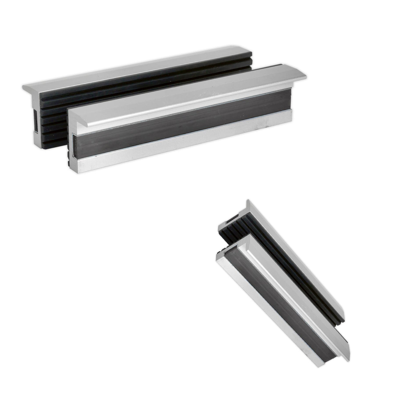 Sealey Soft Jaws for Vices - 125mm With Heavy-Duty Magnetic Strip