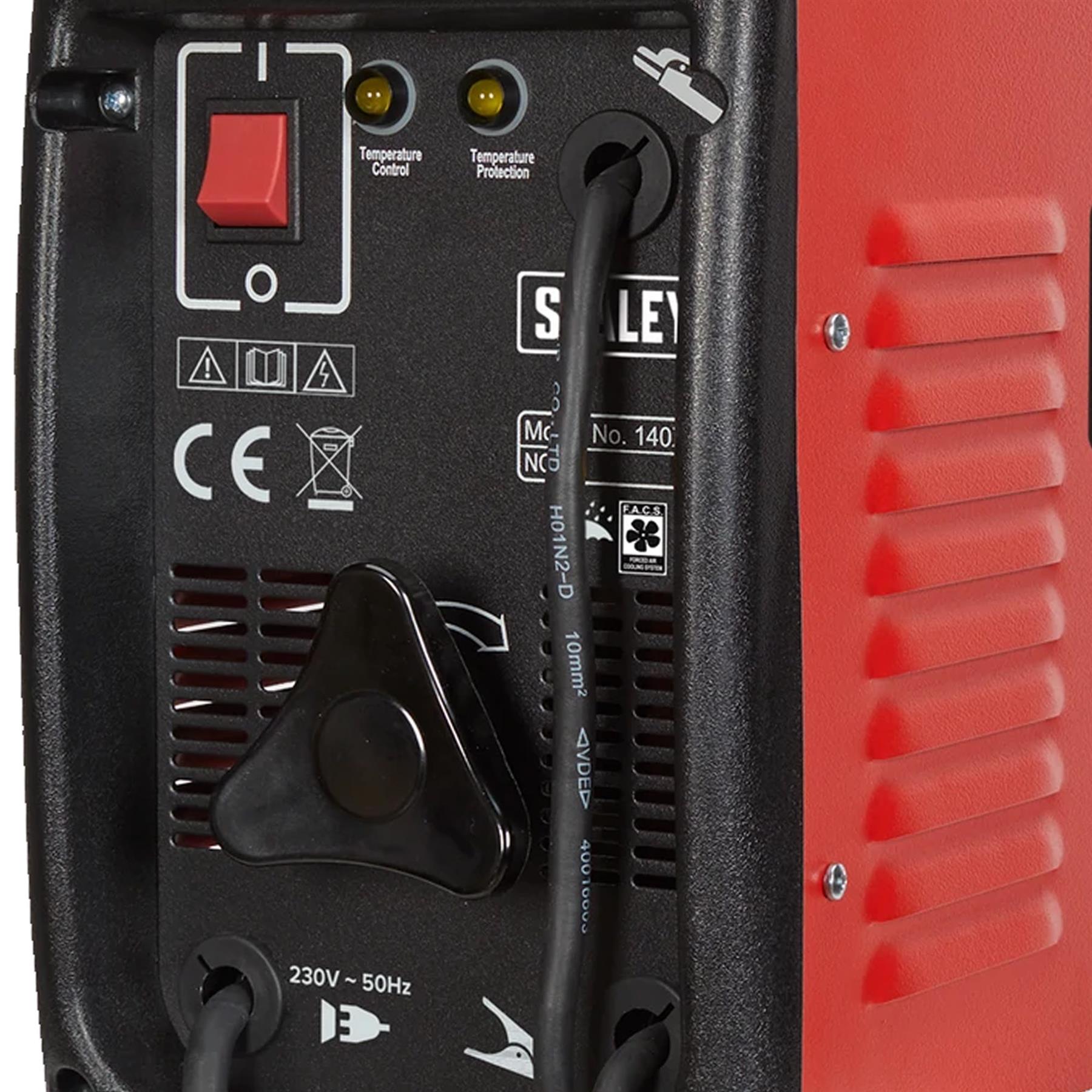 Sealey Arc Welder 140A with Accessory Kit