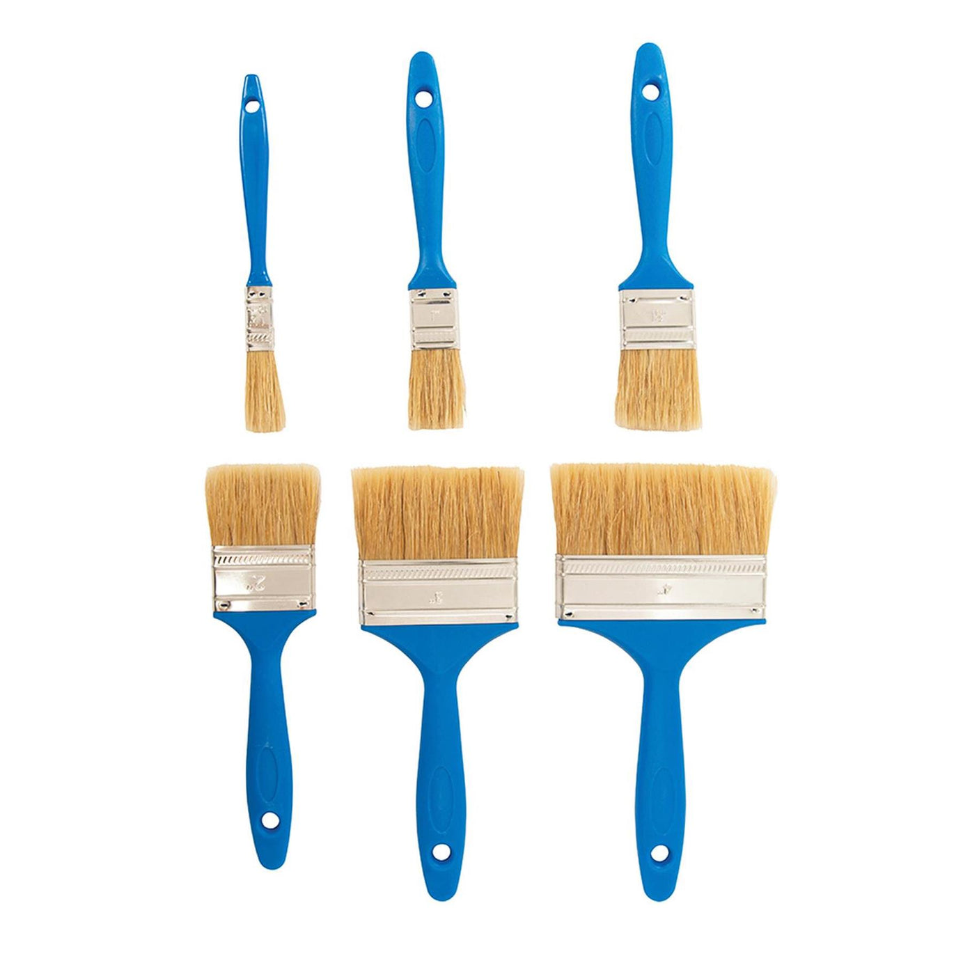 Disposable Paint Brush Set 50Pc Utility Brushes With Pure Bristle&Polymer Handle