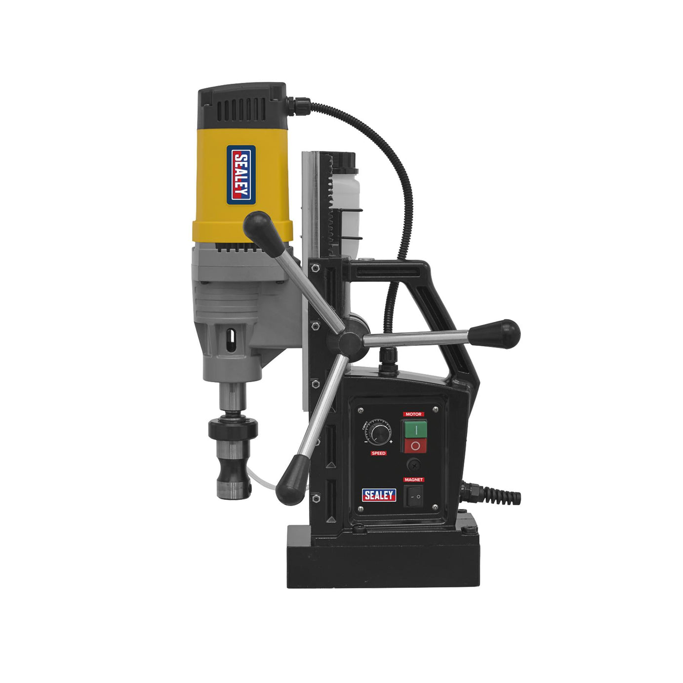 Sealey Magnetic Drilling Machine 60mm 110V Variable Speed Gearbox