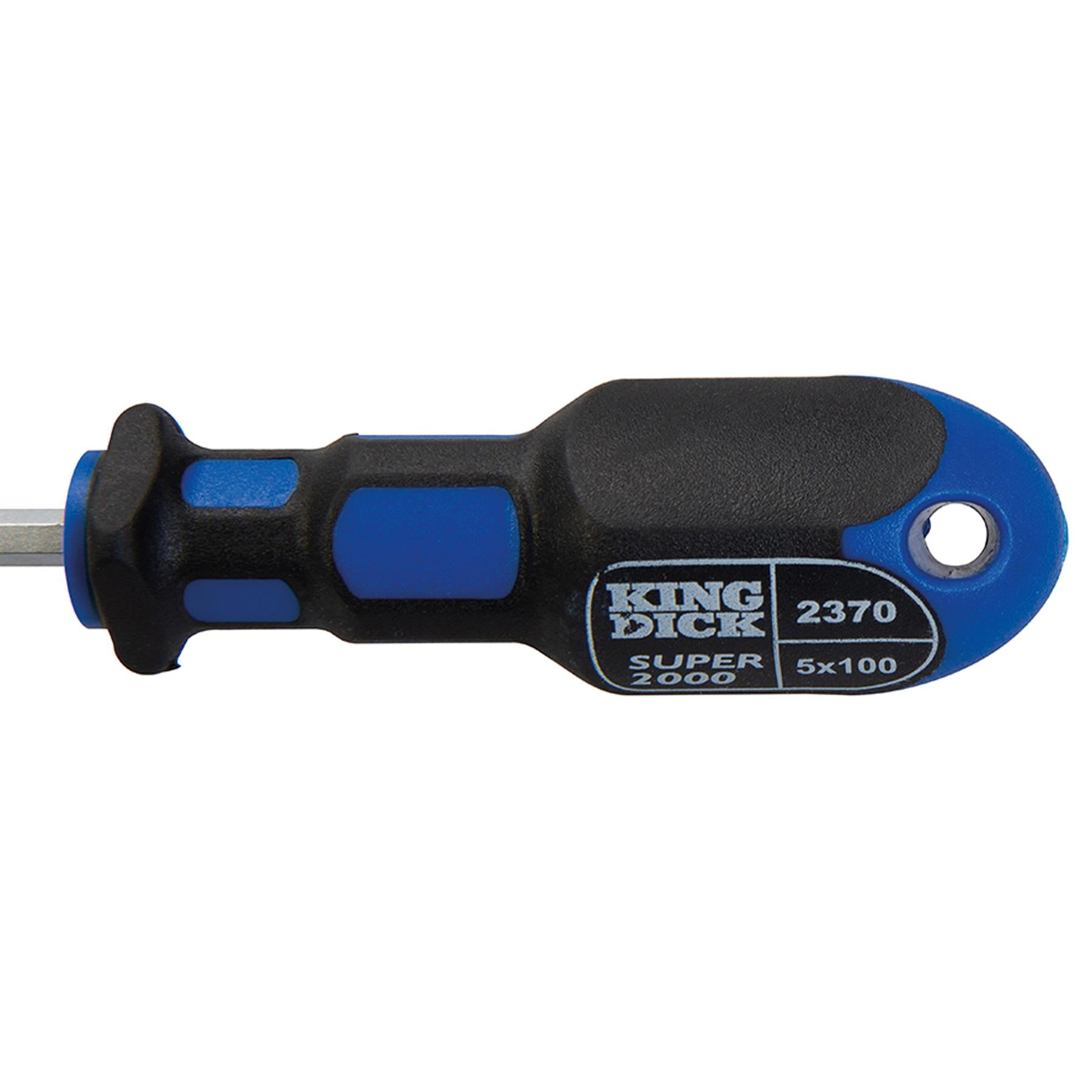 King Dick Hex Ball End Screwdriver 5 X 100mm British Made