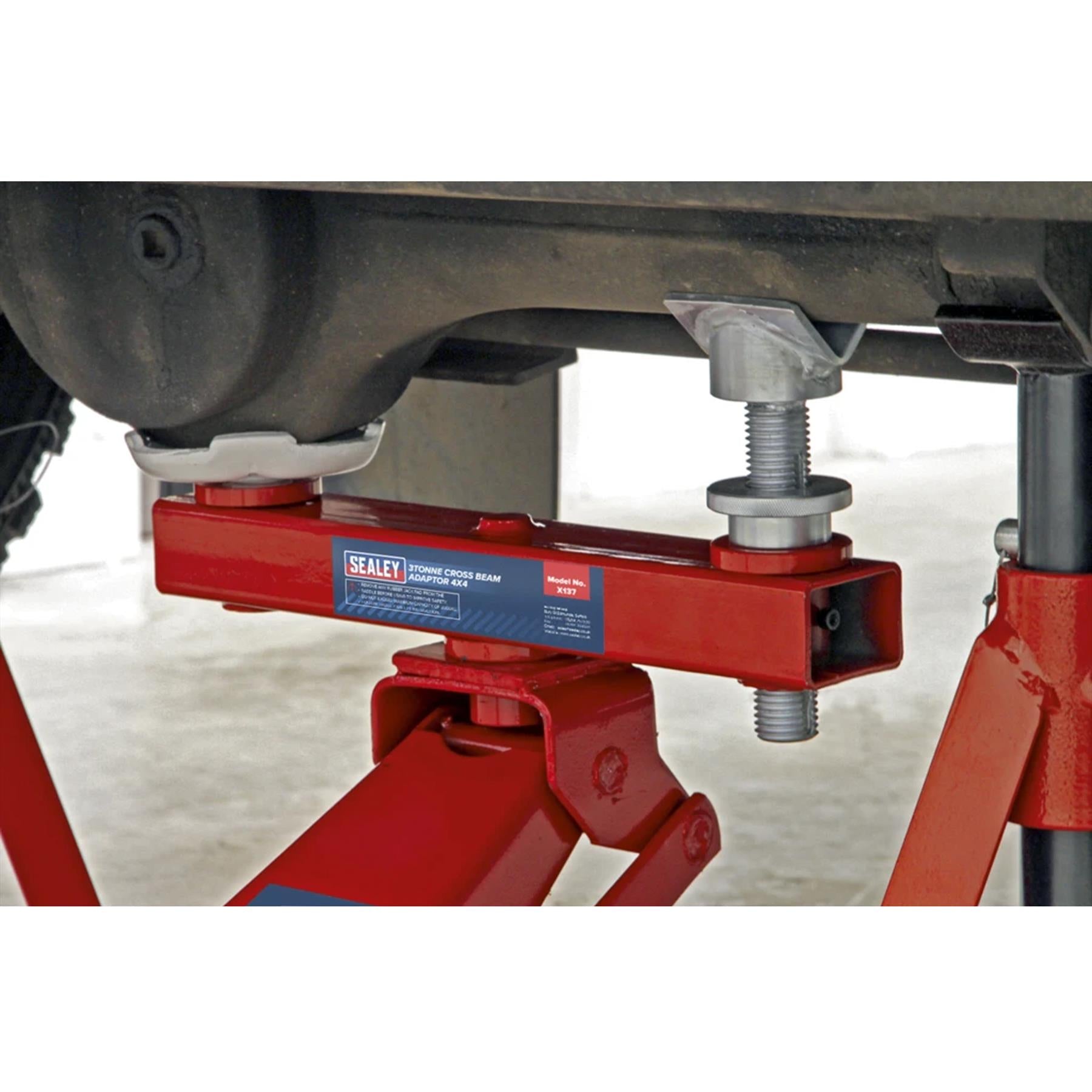 Cross Beam Adaptor 3tonne 4x4.Vehicle Lifting/Trolley Sealey