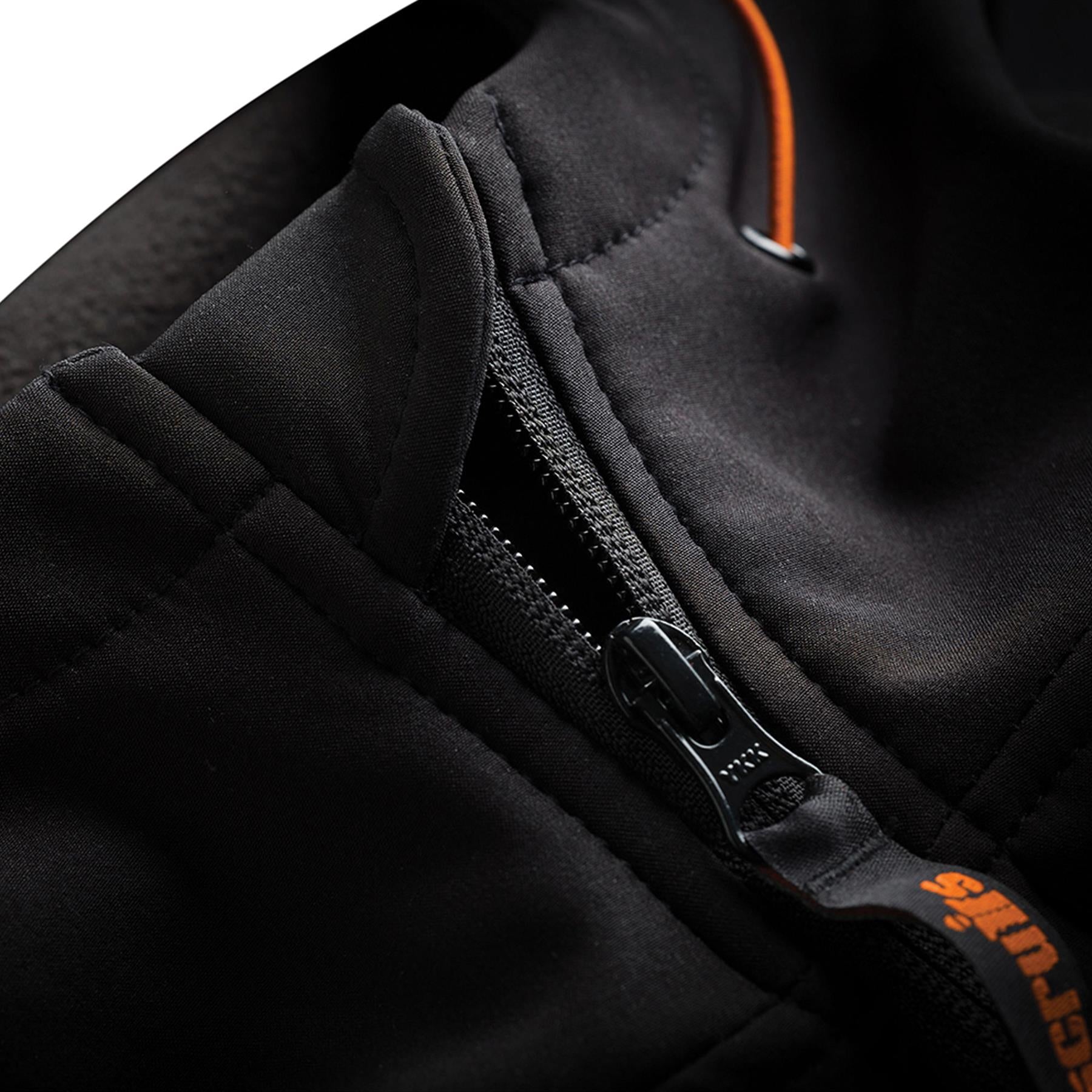 Scruffs Worker Softshell Jacket Black (Medium) Men's Trade Work Coat