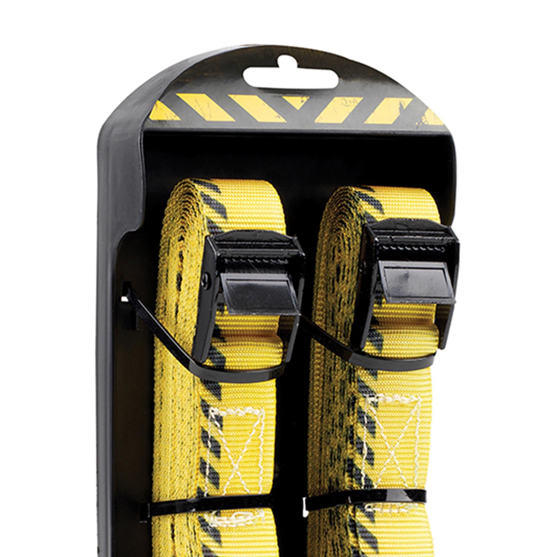 Van Vault Endless Strap 2pk 4.5m x 25mm Black Metal Clasp