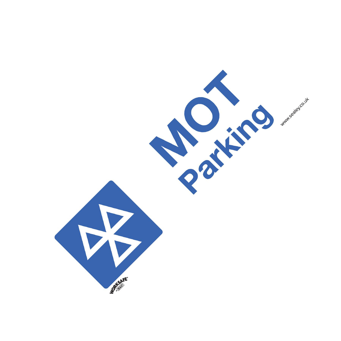 Warning Safety Sign - MOT Parking - Rigid Plastic