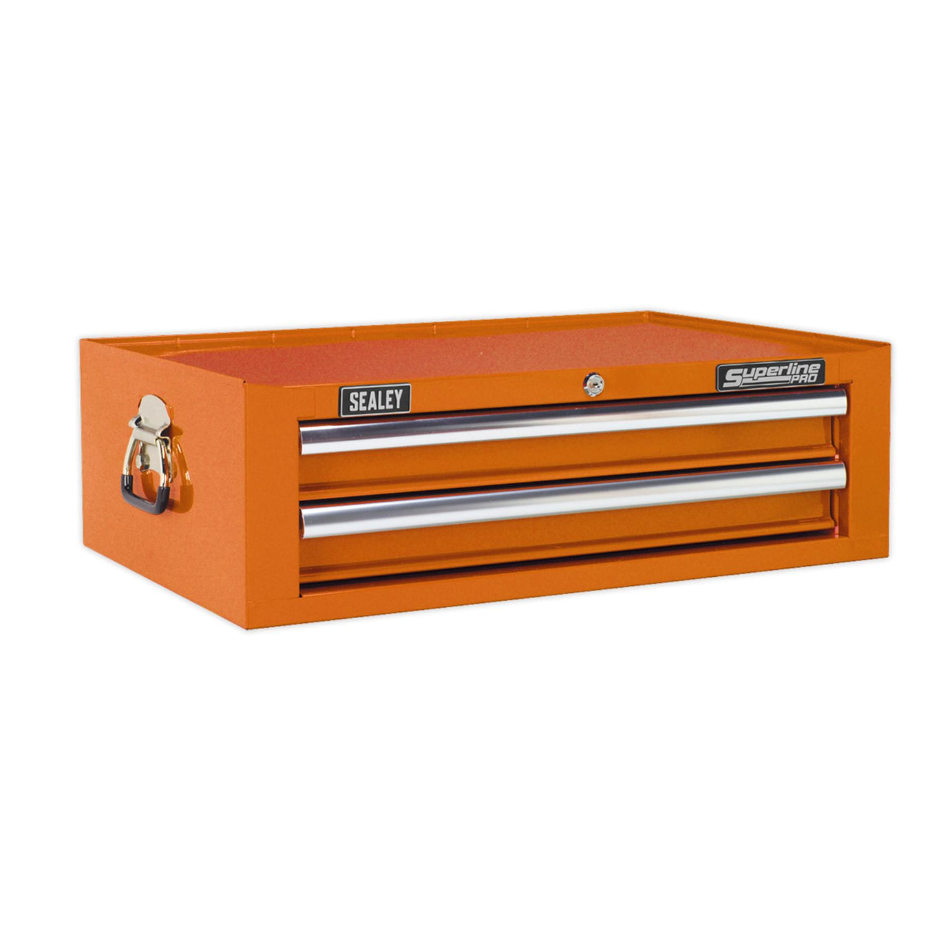 Sealey Topchest, Mid-Box & Rollcab Combination 14 Drawer - Orange