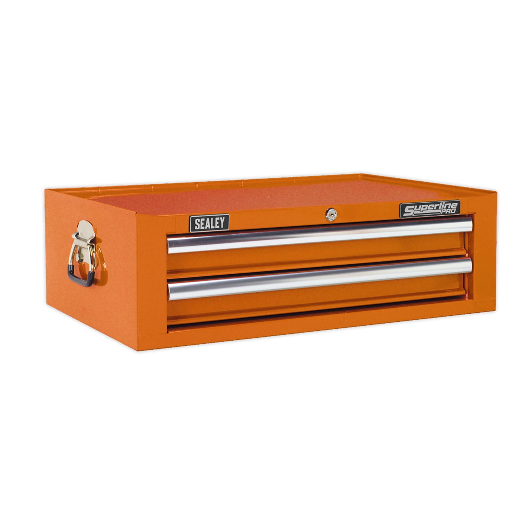 Sealey Topchest, Mid-Box & Rollcab Combination 14 Drawer - Orange