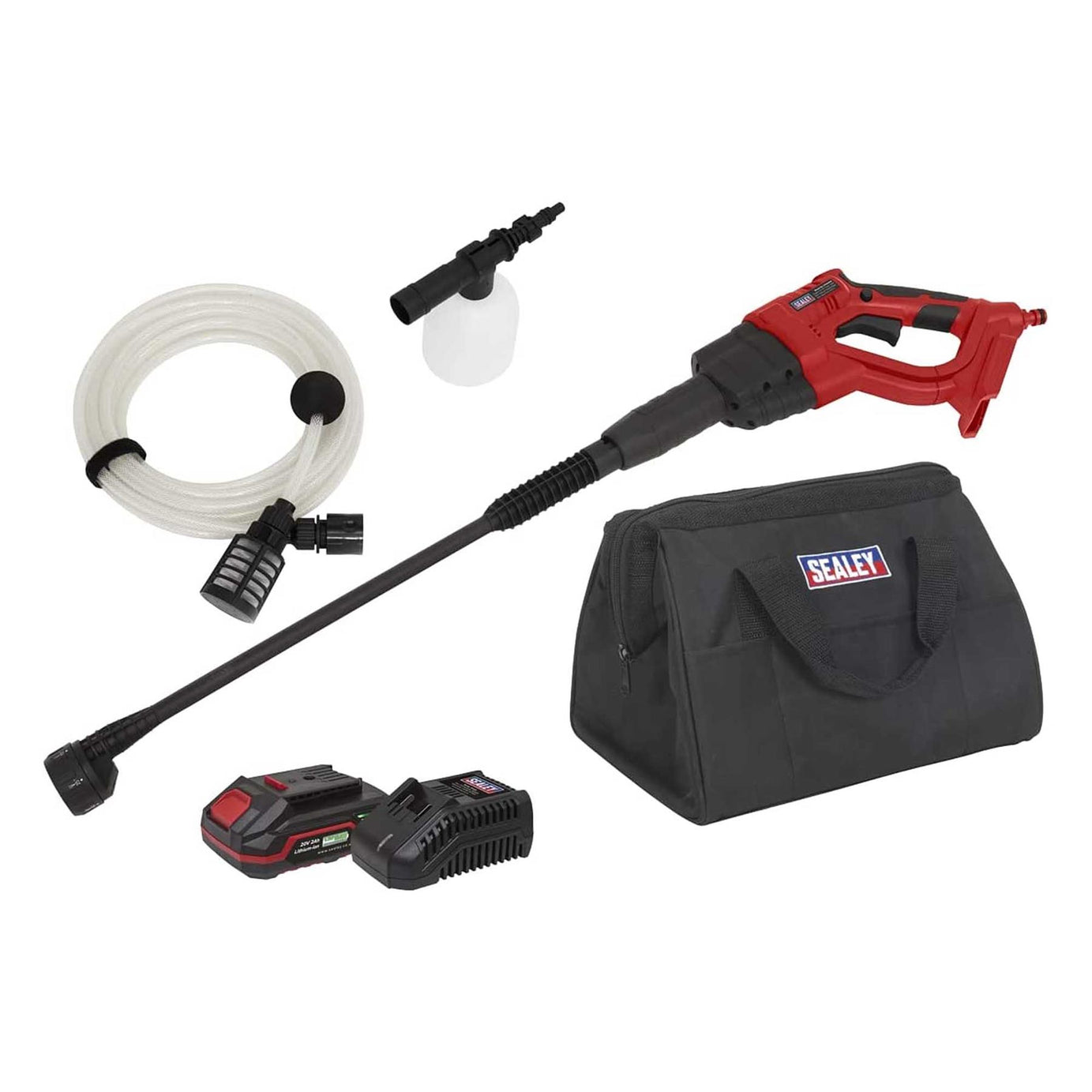 Sealey Cordless Pressure Washer 20V SV20 Series 2Ah