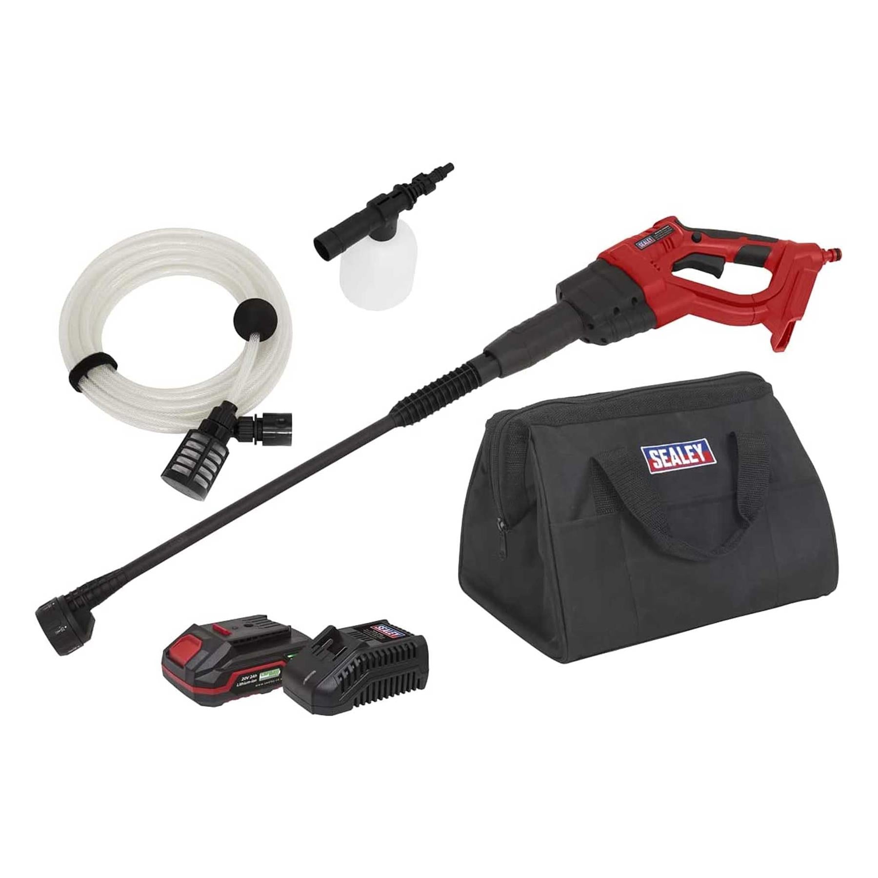 Sealey Cordless Pressure Washer 20V SV20 Series 2Ah