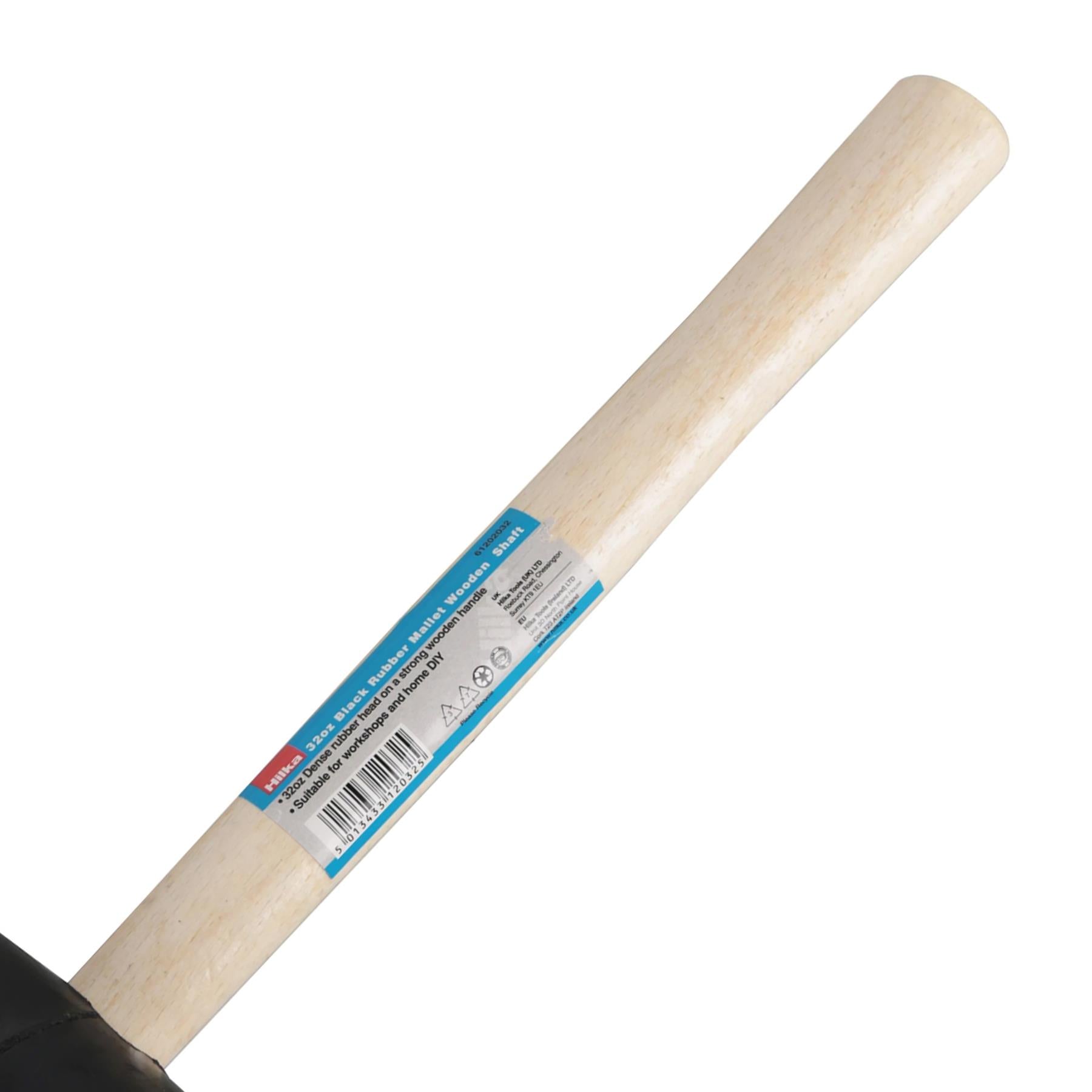black rubber mallet