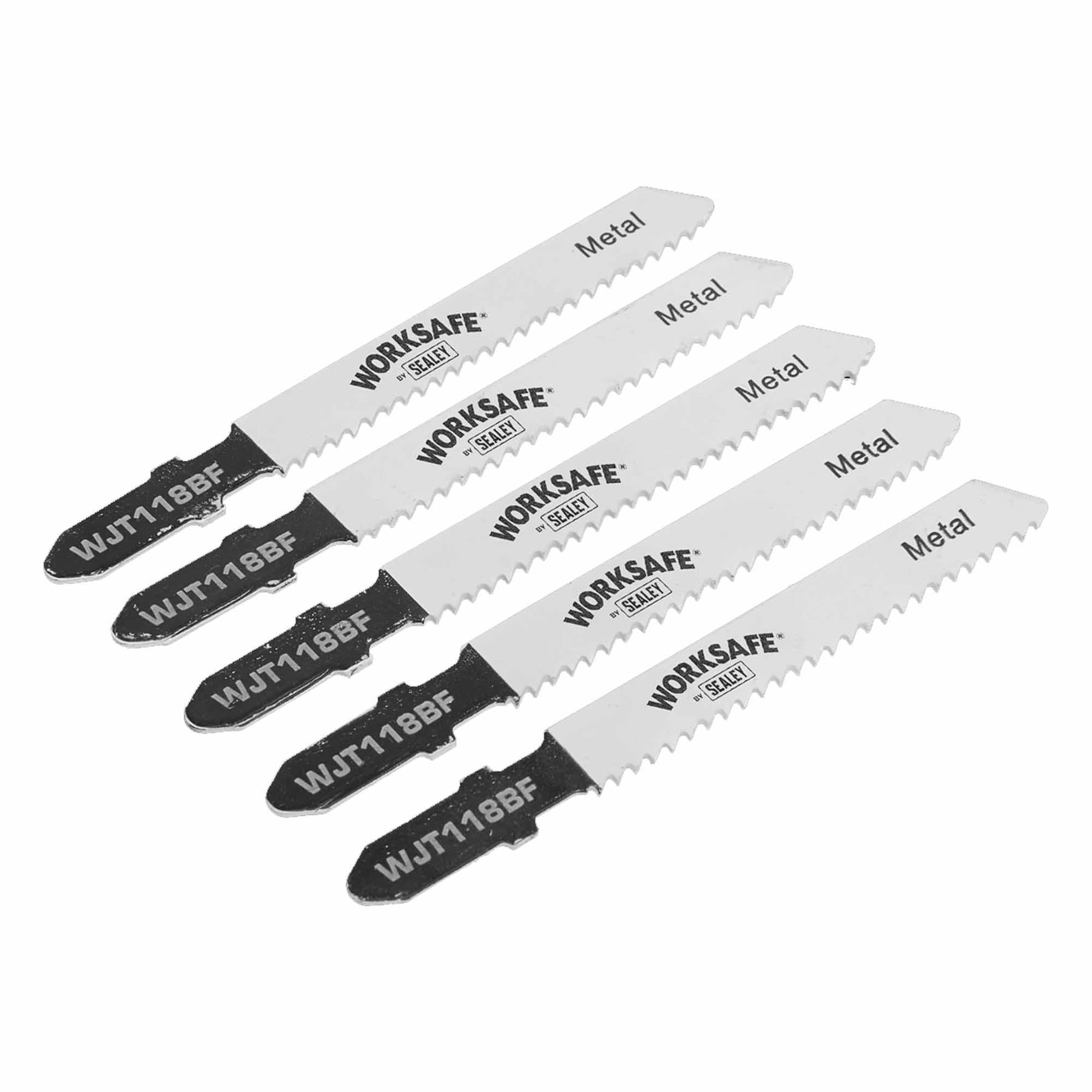 Sealey Jigsaw Blade Metal 55mm 12tpi - Pack of 5