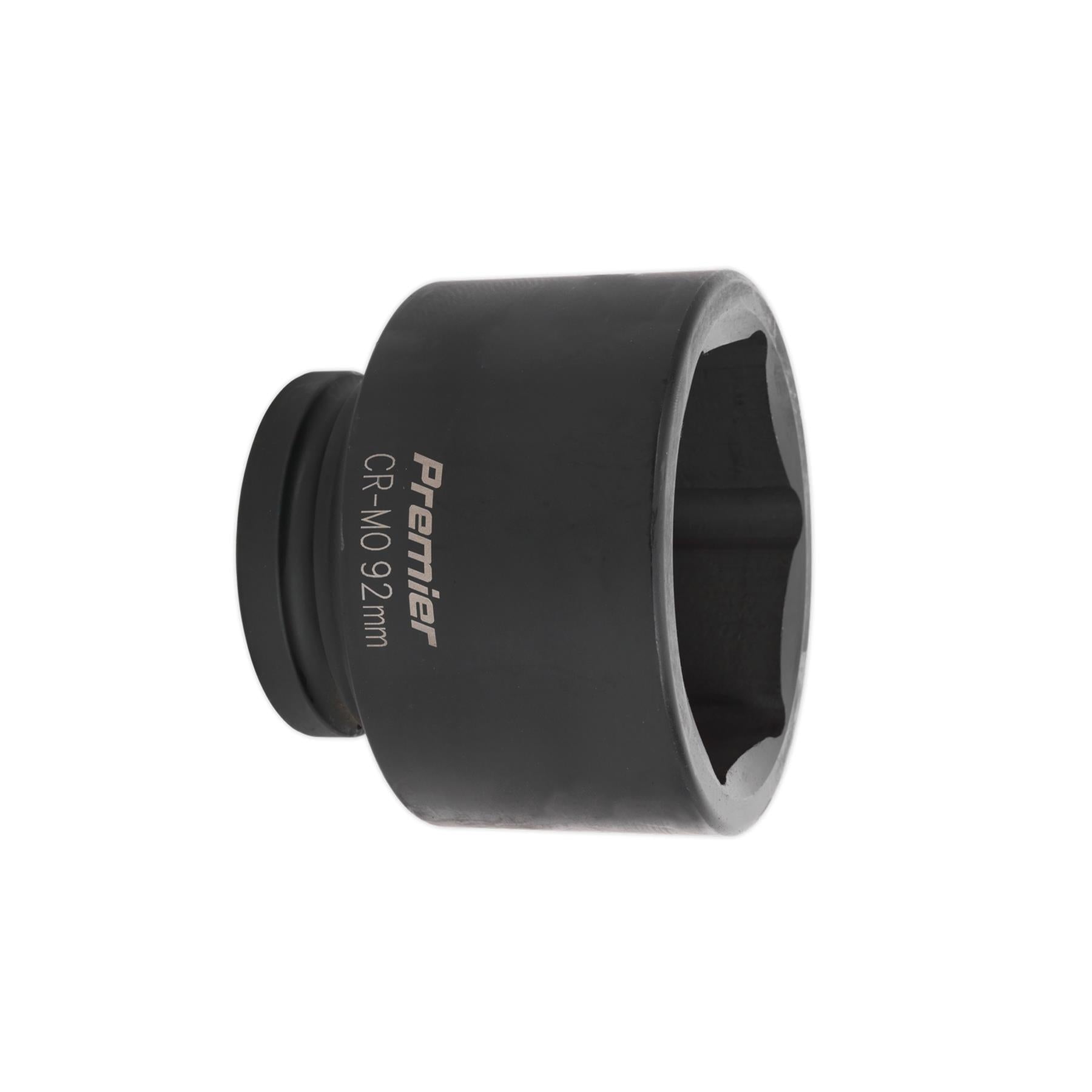 Sealey Impact Socket 92mm 1"Sq Drive Chrome Molybdenum Lifetime Guarantee