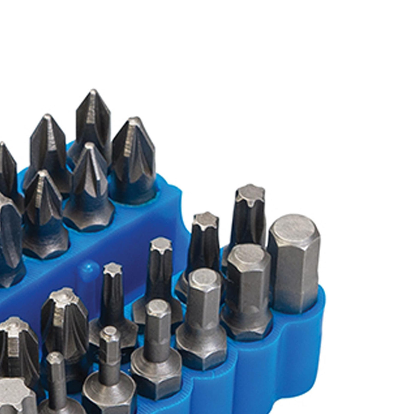 33 Pce Screwdriver Bit Set 25mm Chrome Vanadium Steel Slotted 3, 4, 5, 6, & 7mm