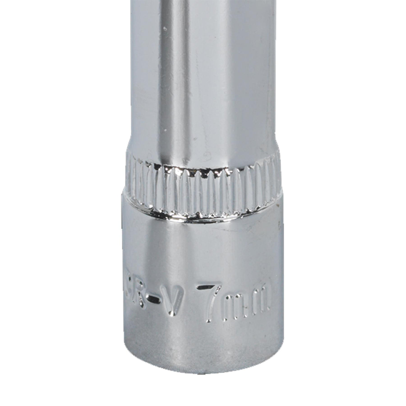 Sealey WallDrive Socket 7mm Deep 1/4"Sq Drive Fully Polished
