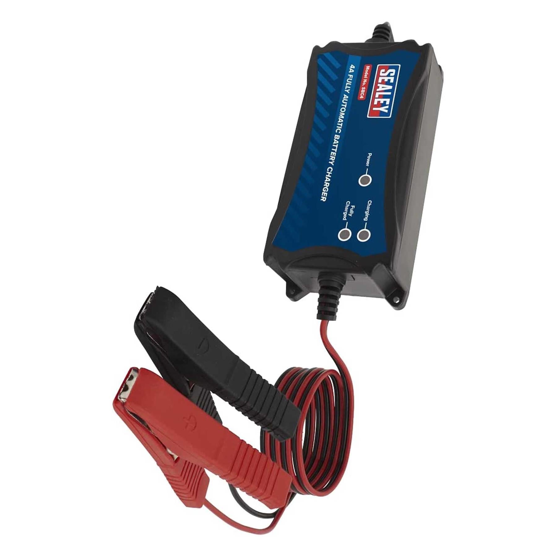 Sealey Battery Maintainer Charger 12V 4A Fully Automatic
