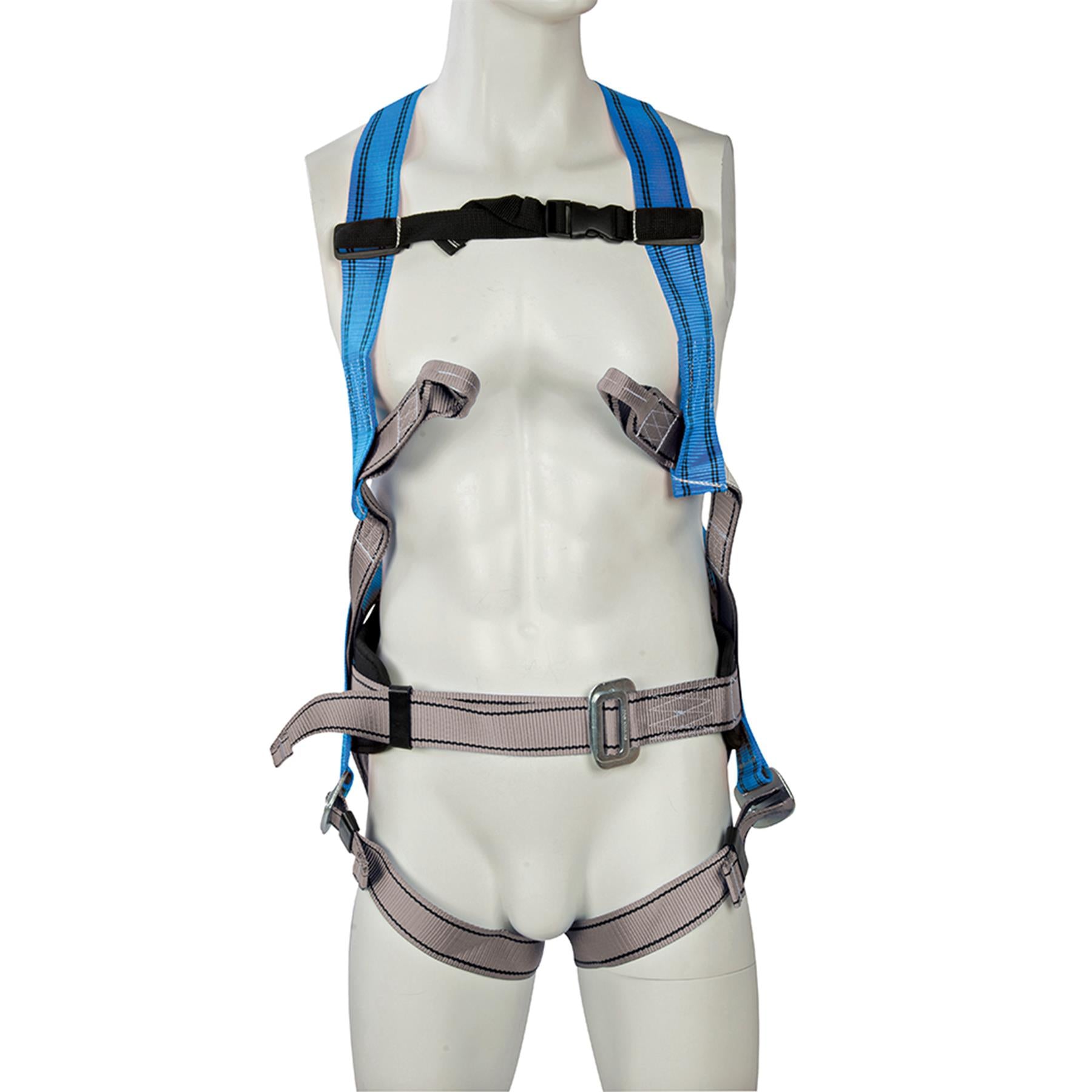 Fall Arrest & Restraint Harness - 4-Point Sit Strap For Extended Comfort