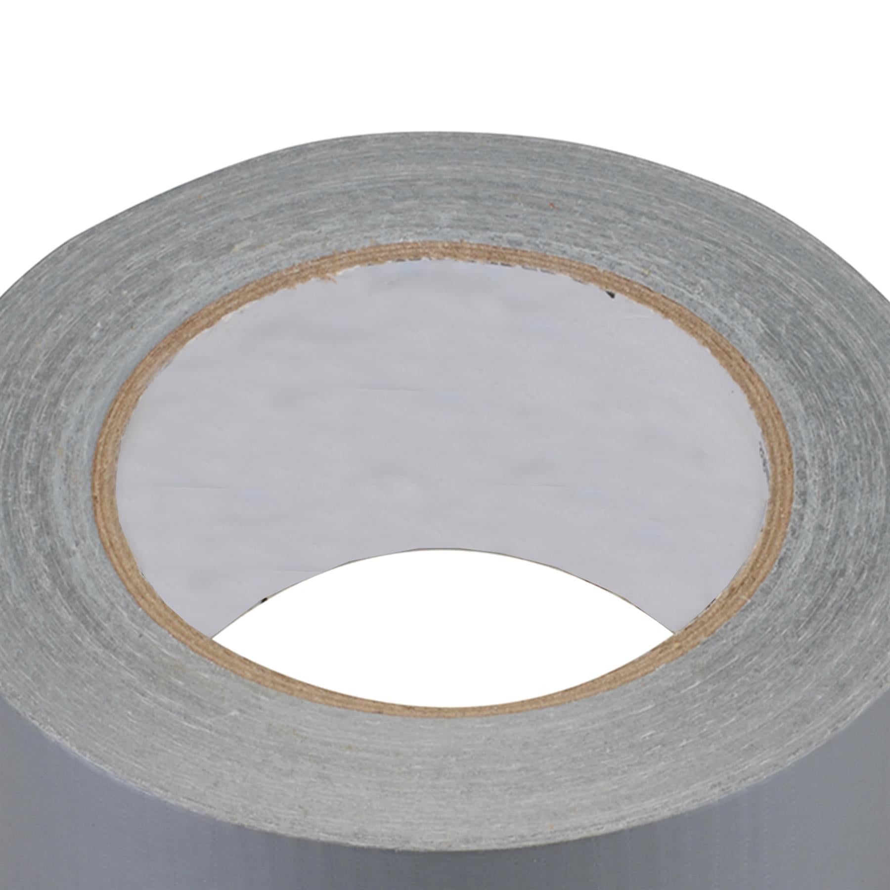 Duct Tape - 50mm X 50M Silver Polyethylene-Coated With Hot-Melt Glue Adhesive