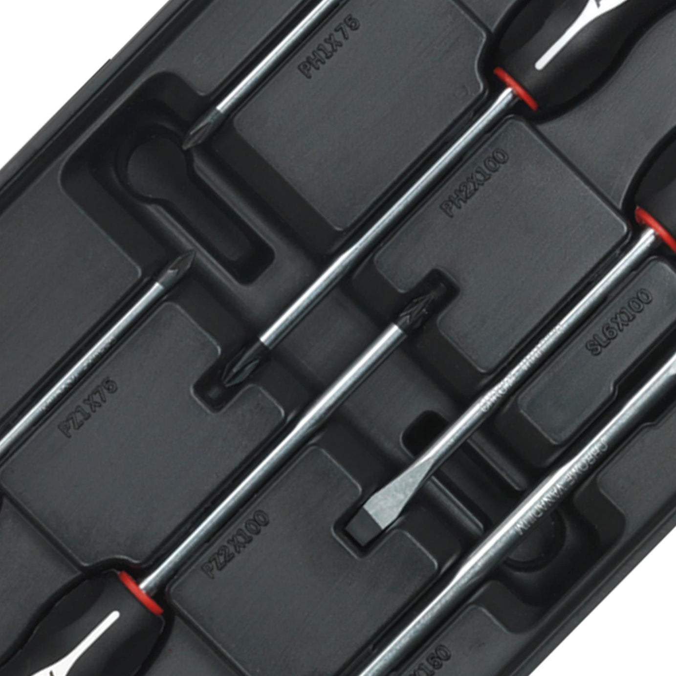 Sealey Tool Tray with Screwdriver Set 6pc